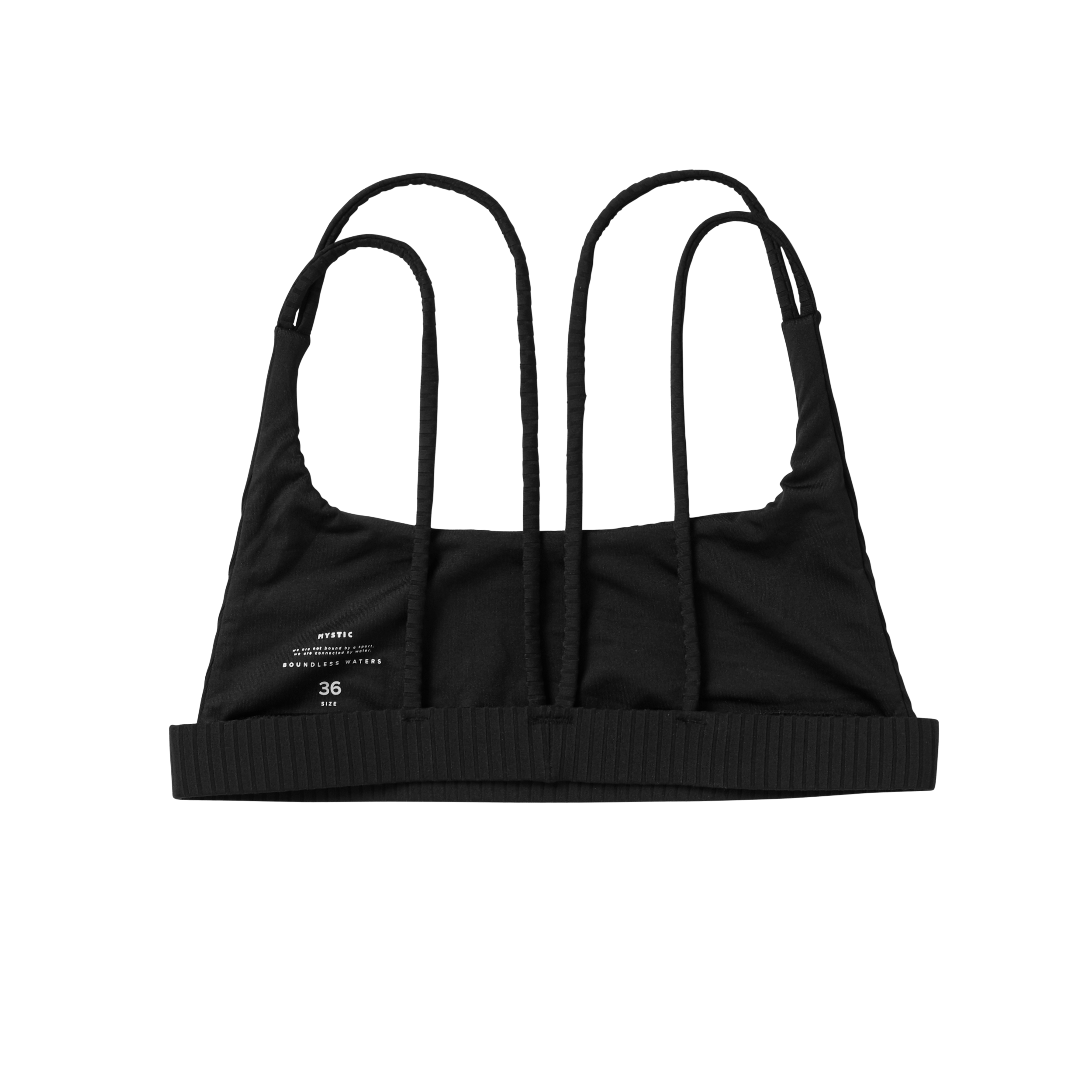 Mystic - Bodil Träger-Bikinioberteil - Schwarz