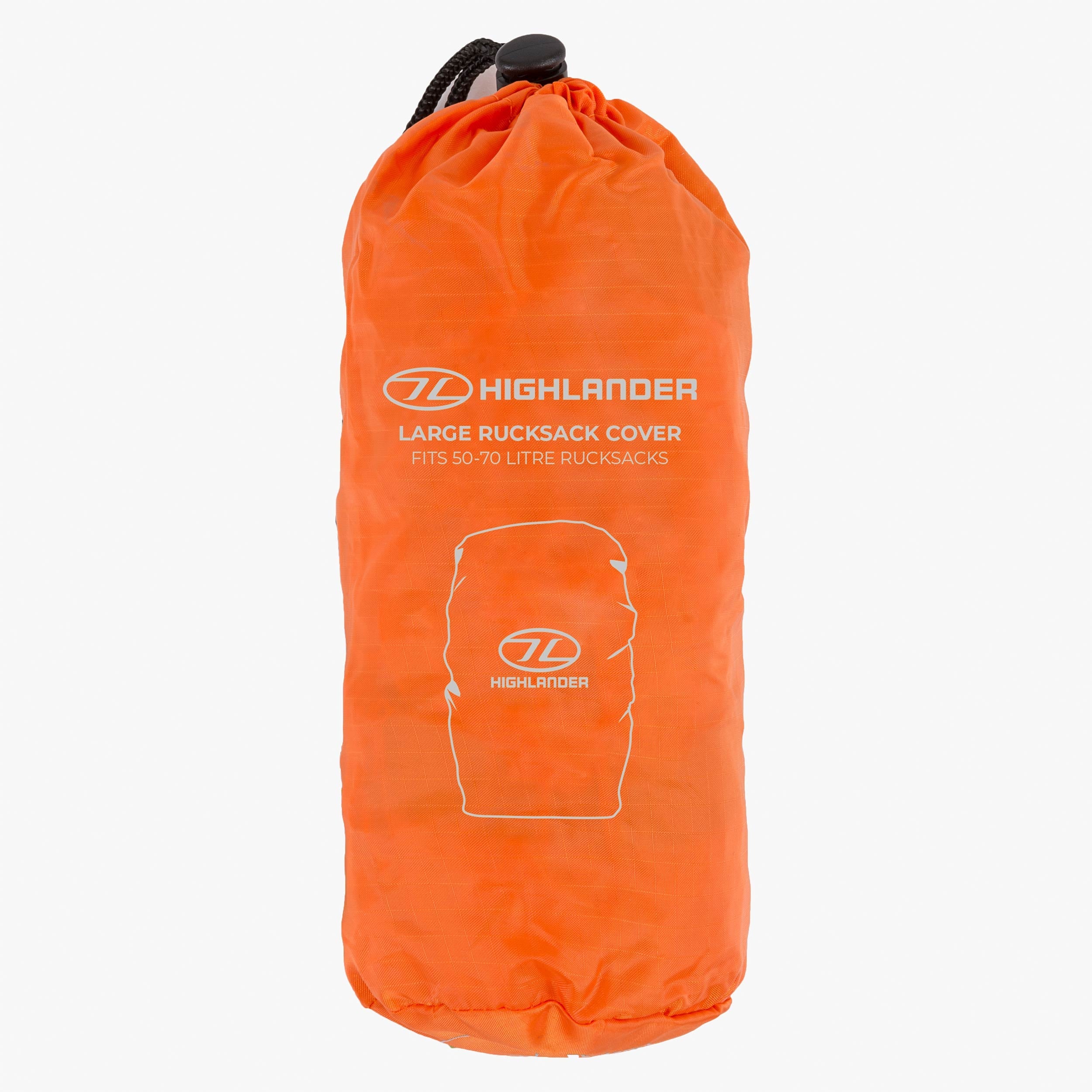 Highlander - Lightweight Backpack Rain Cover, 60L - 70L