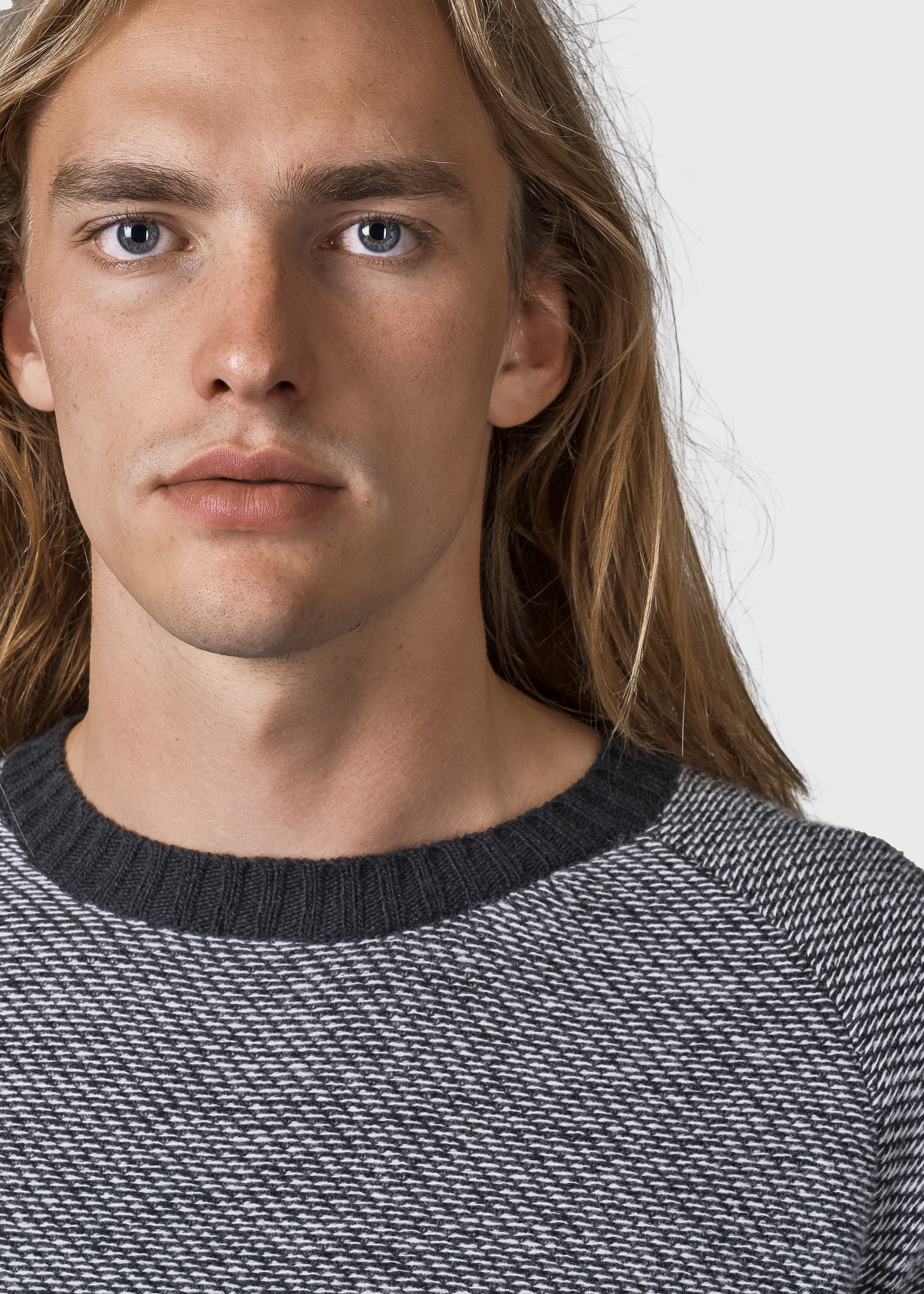 Arthur Knit - Olive/cream