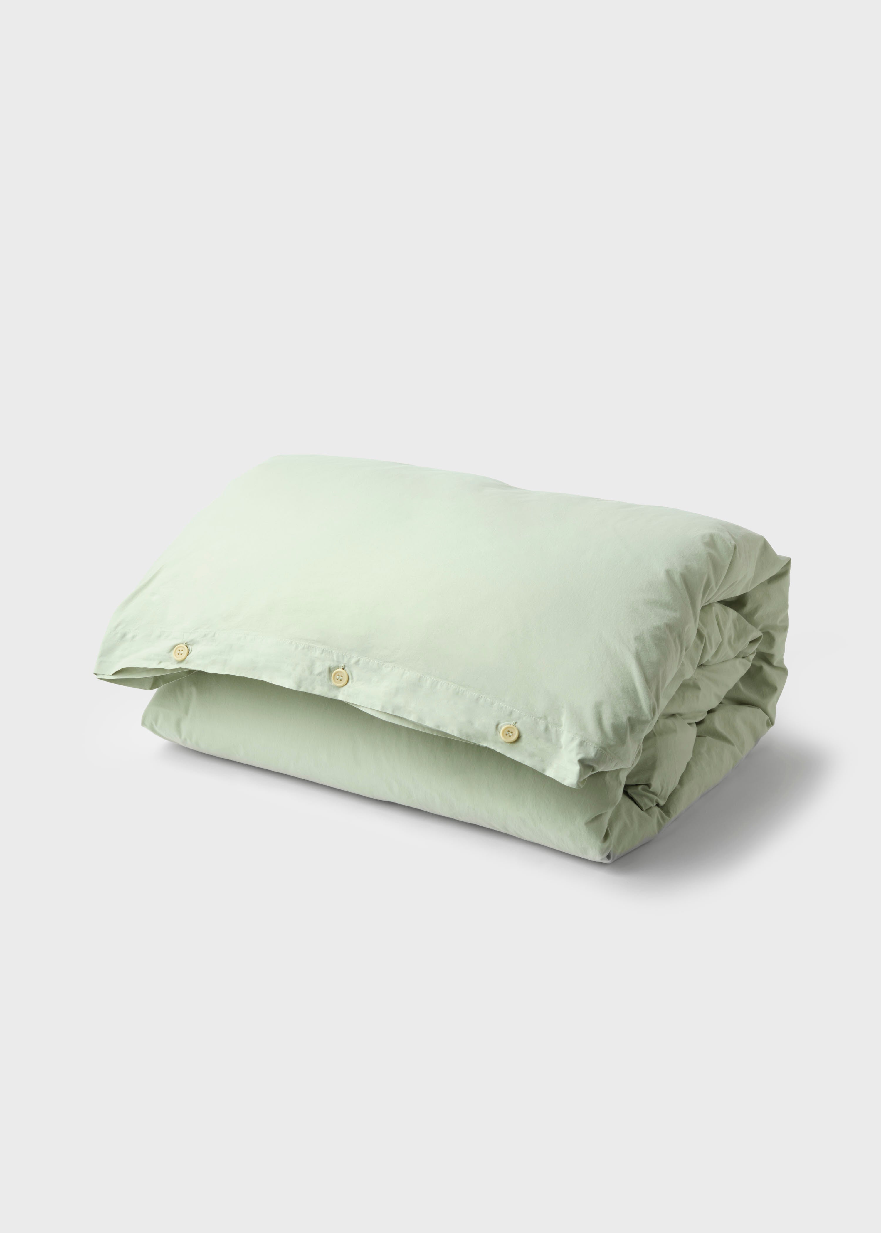 Bed Set - Plain - 140 X 200 + 60 X 70 - Sage