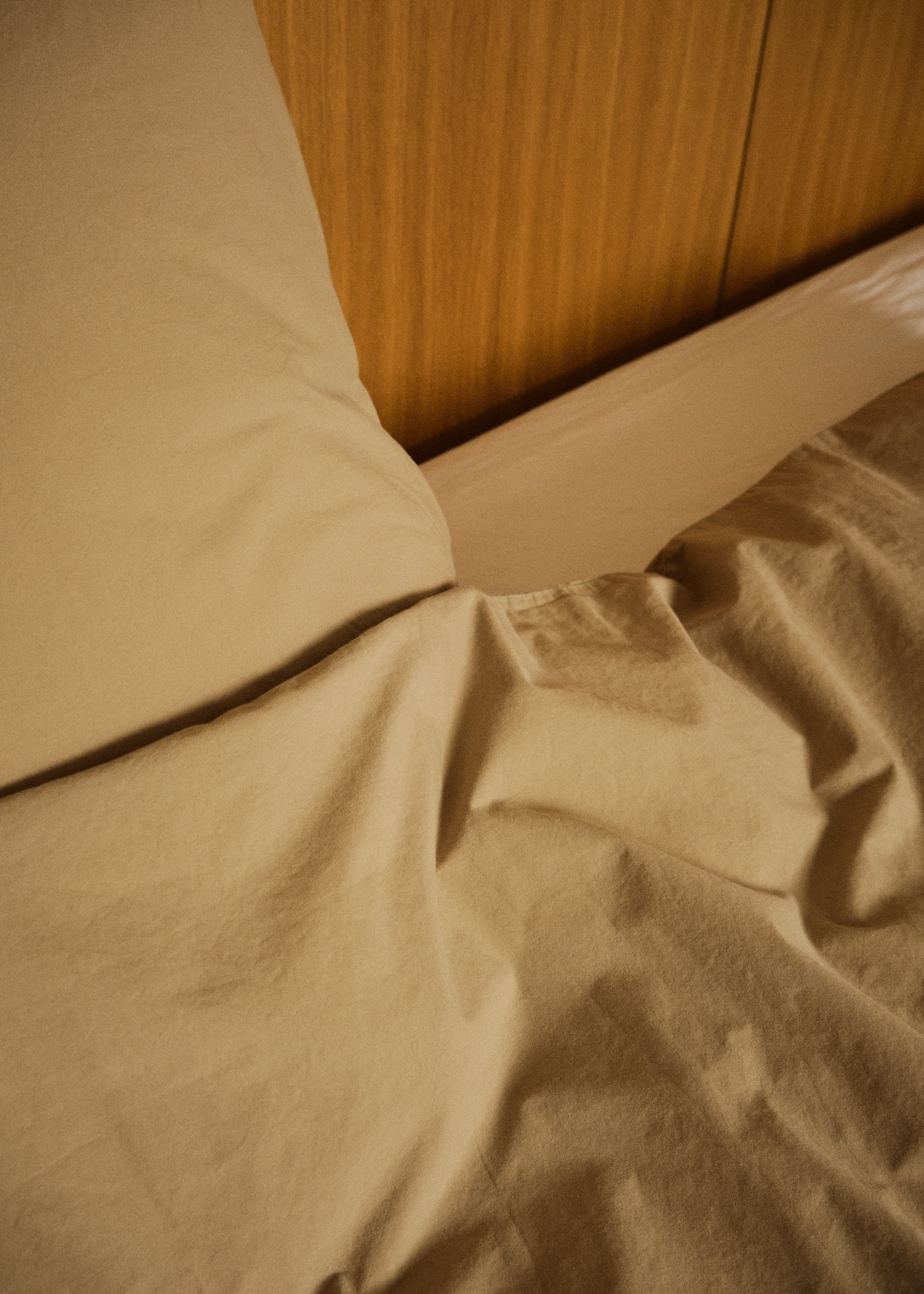 Bed Set - Plain - 140 X 200 + 80 X 80 - Sand