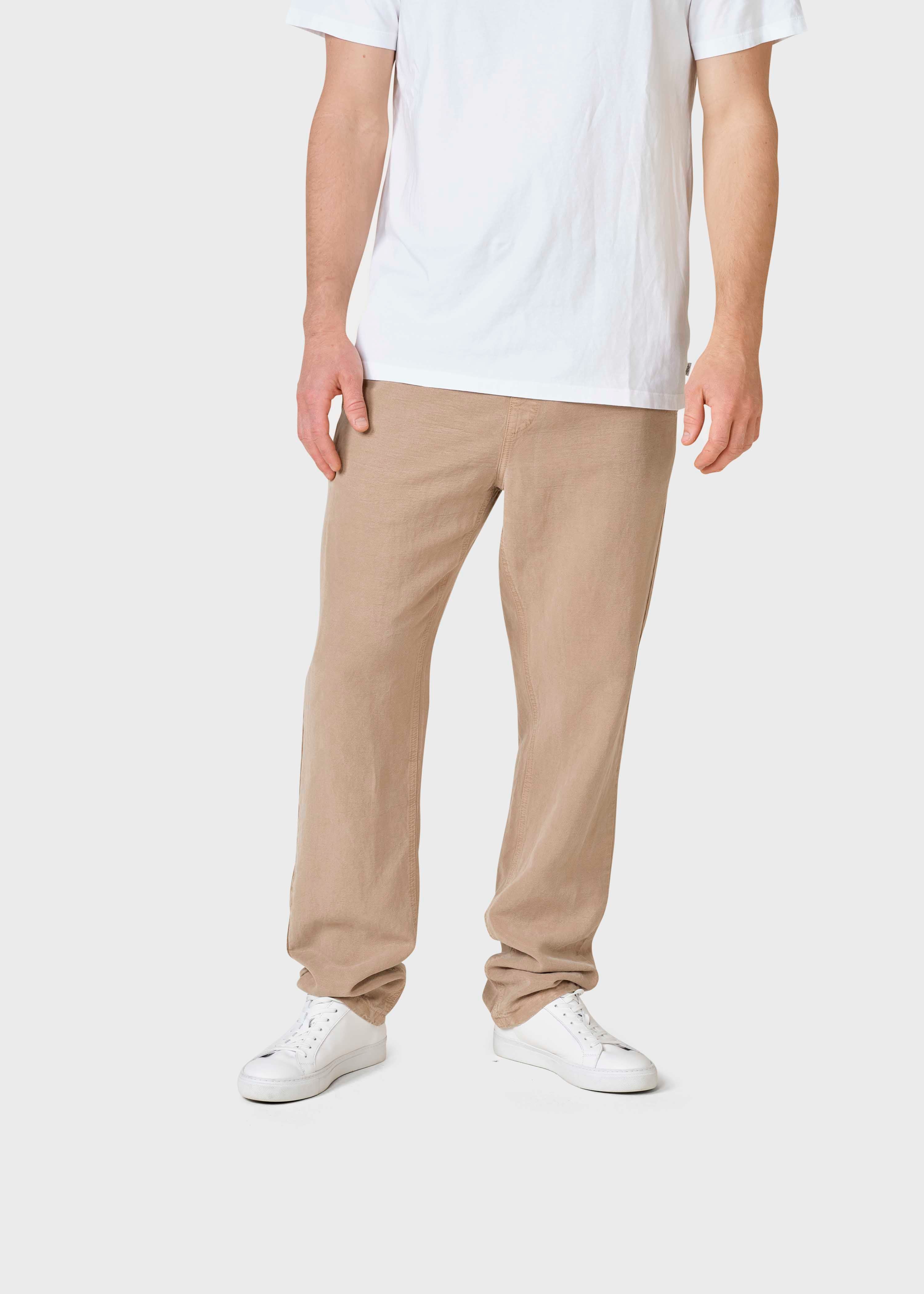 Birger Lyocell Pants - Sand