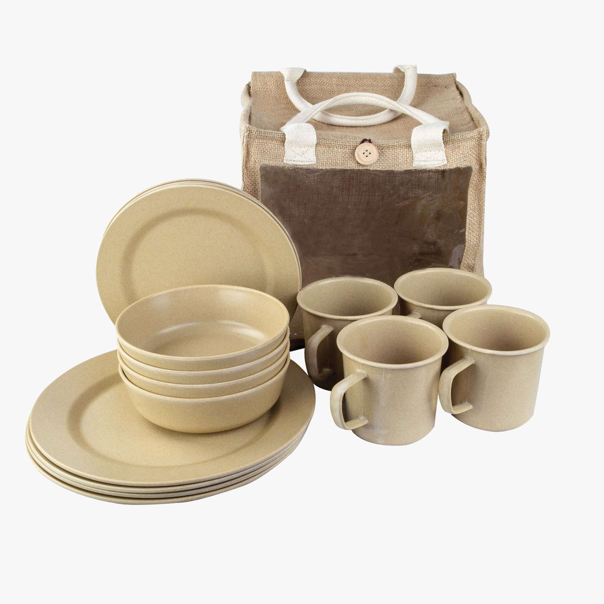 Highlander – 16-teiliges Bio-Picknick-Set