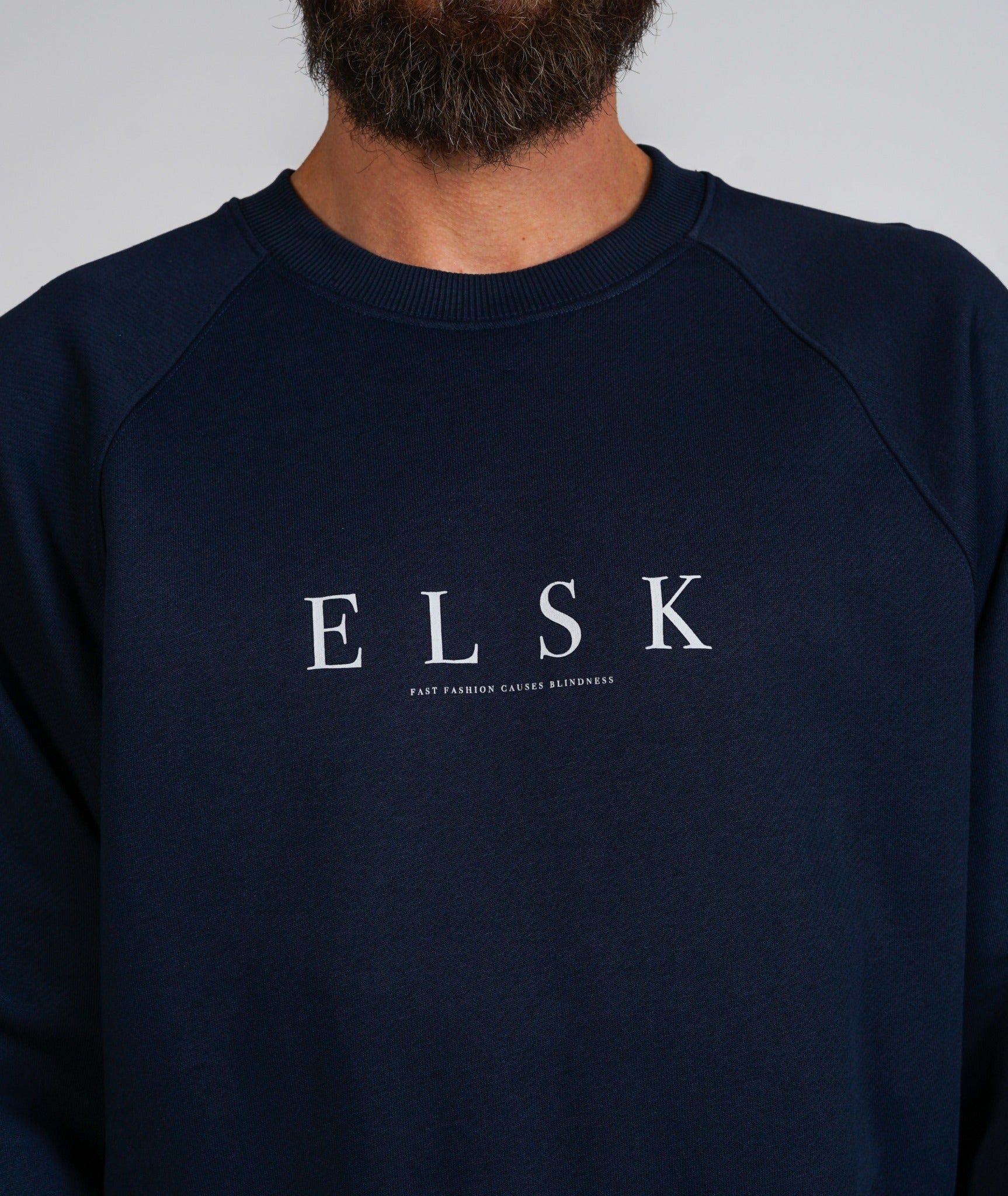 2360 | Elsk® Pure Tværs Men'S Sweatshirt | Dark Navy