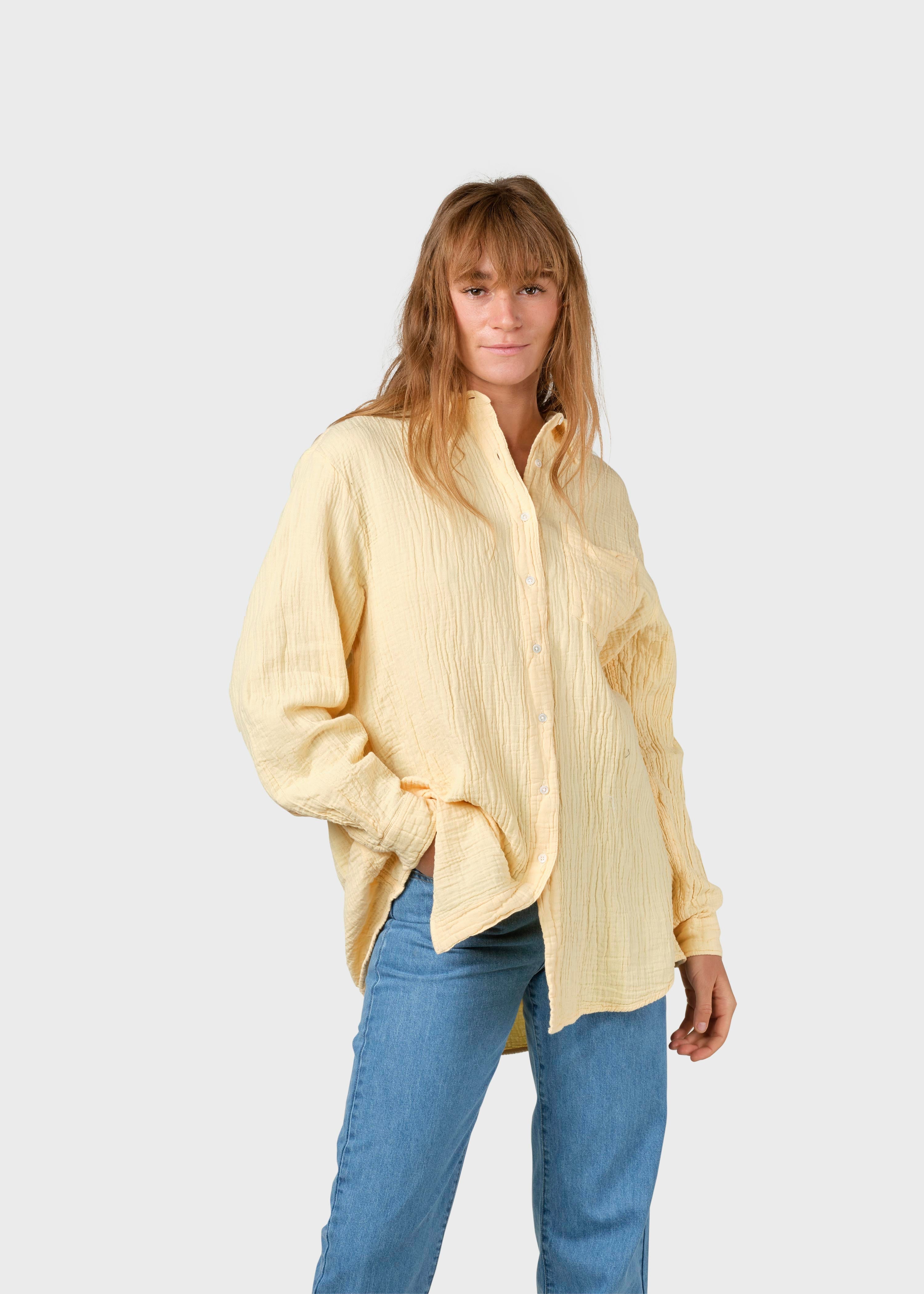 Dahlia Shirt - Lemon Sorbet
