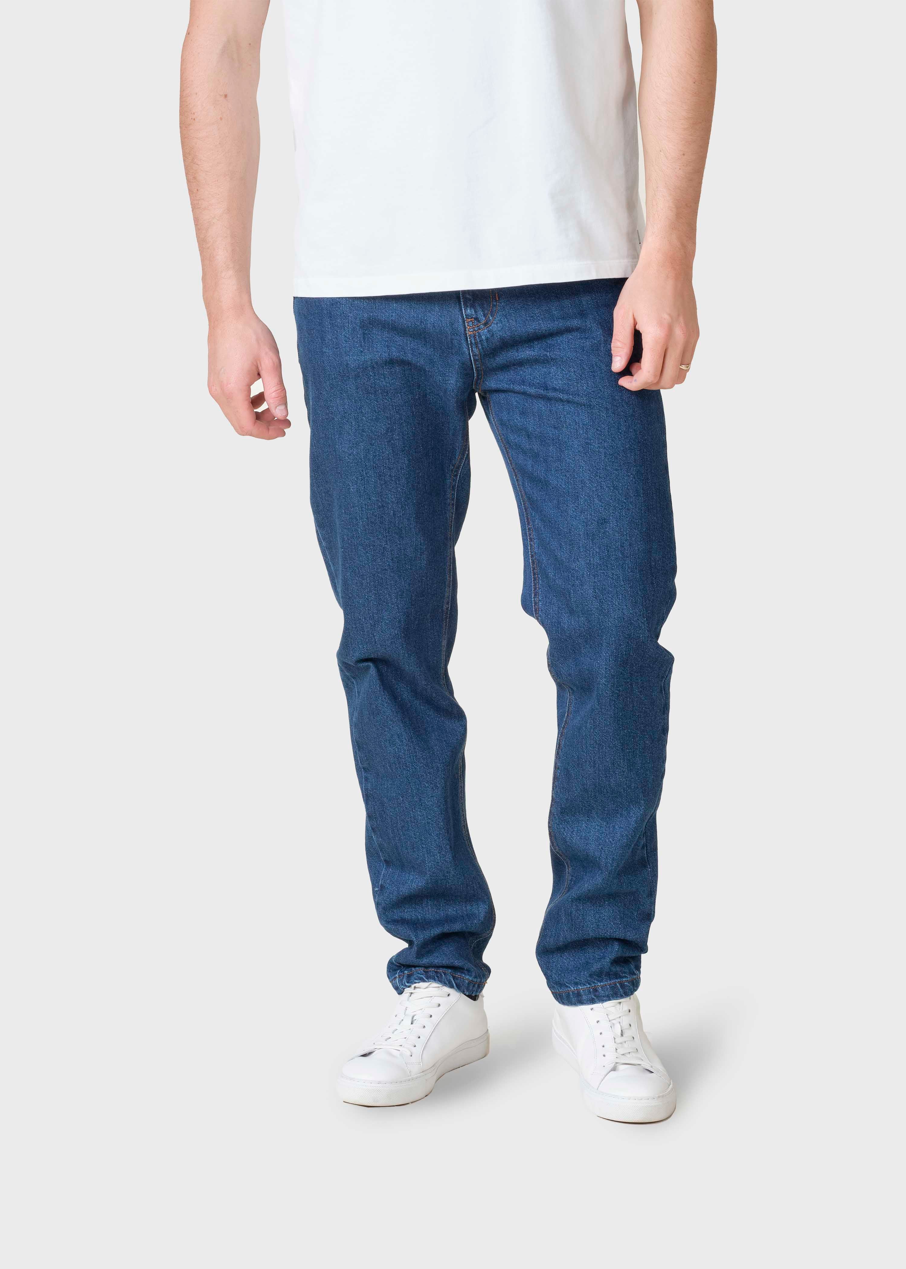 Dan Denim Pants - Dark Blue Stonewash