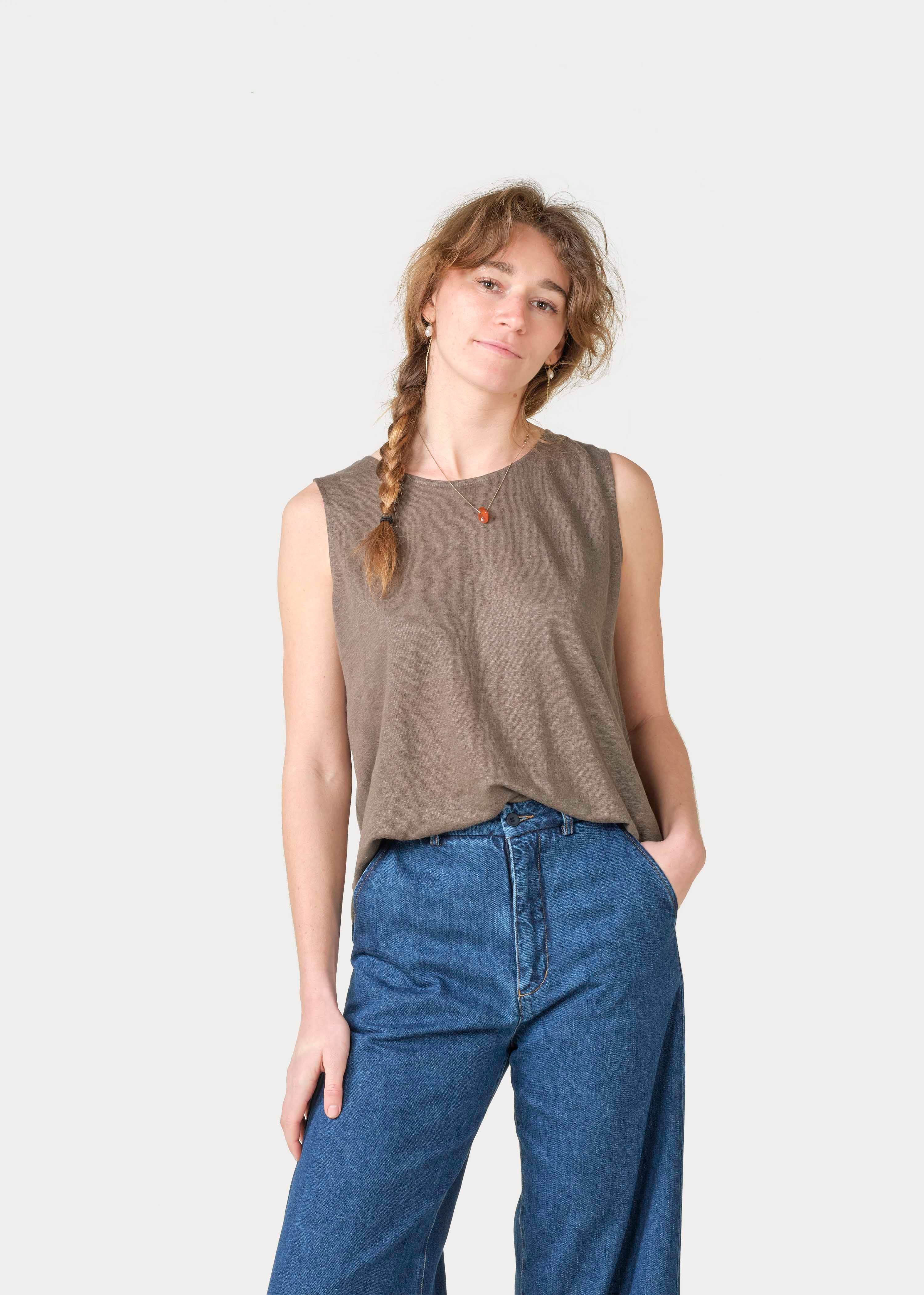 Dee Tank Top - Taupe