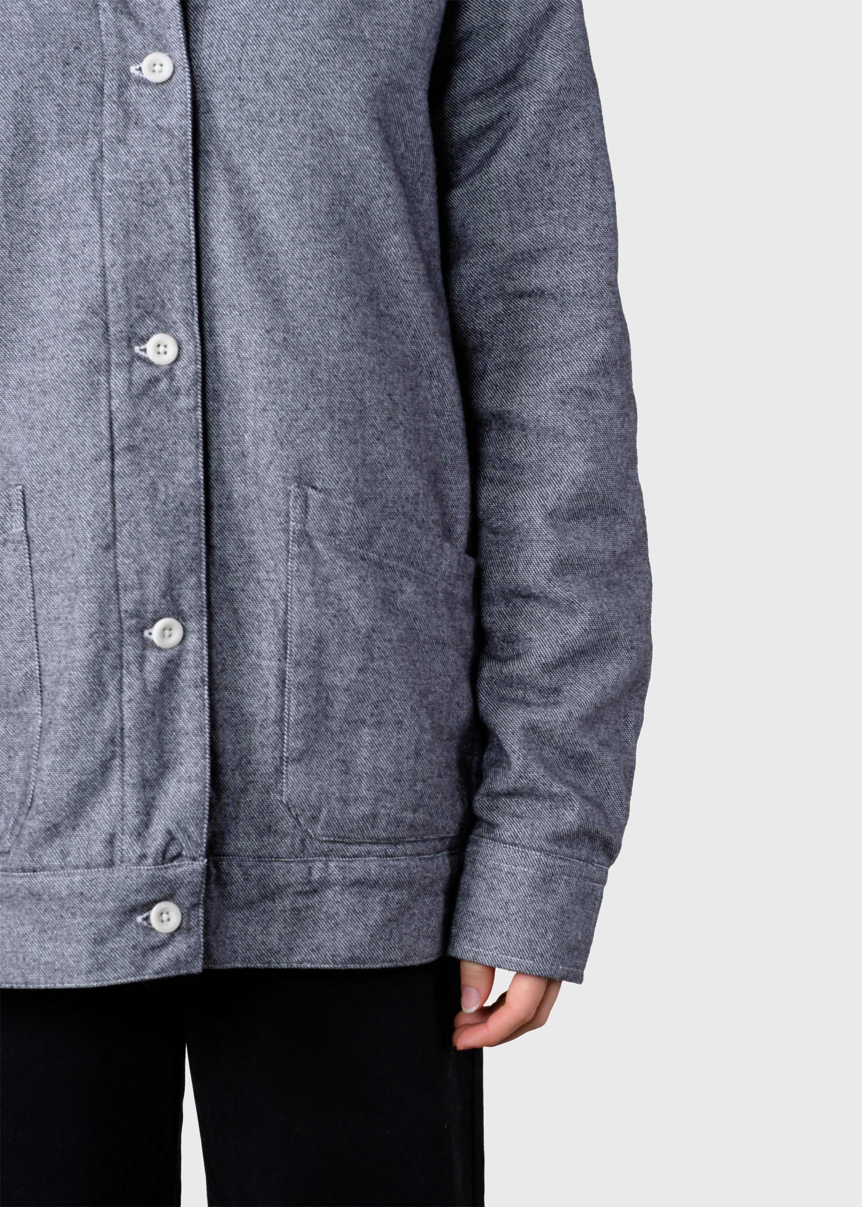Ditte Lumber Overshirt - Light Grey