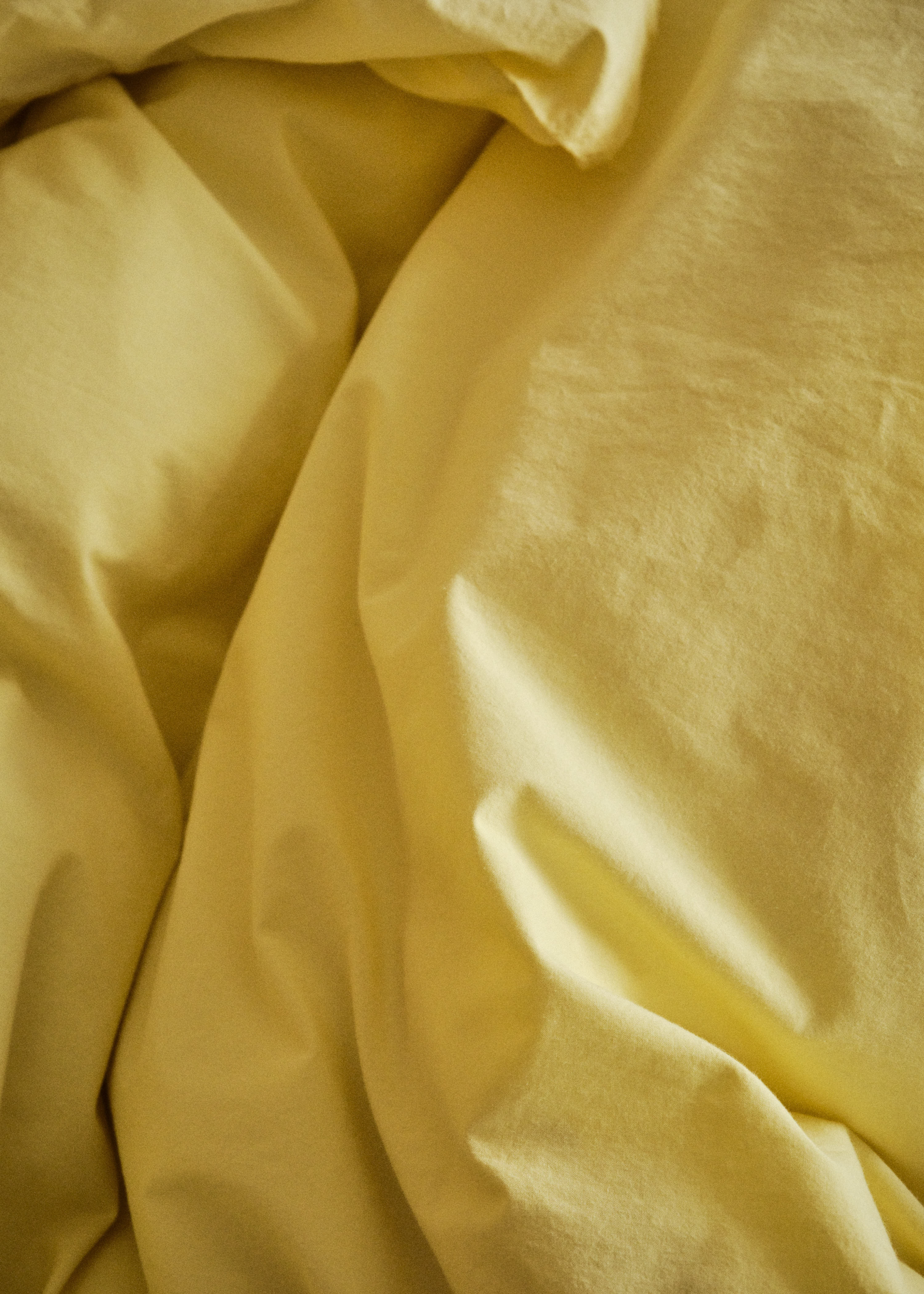 Bed Set - Plain - 140 X 200 + 80 X 80 - Lemon Sorbet
