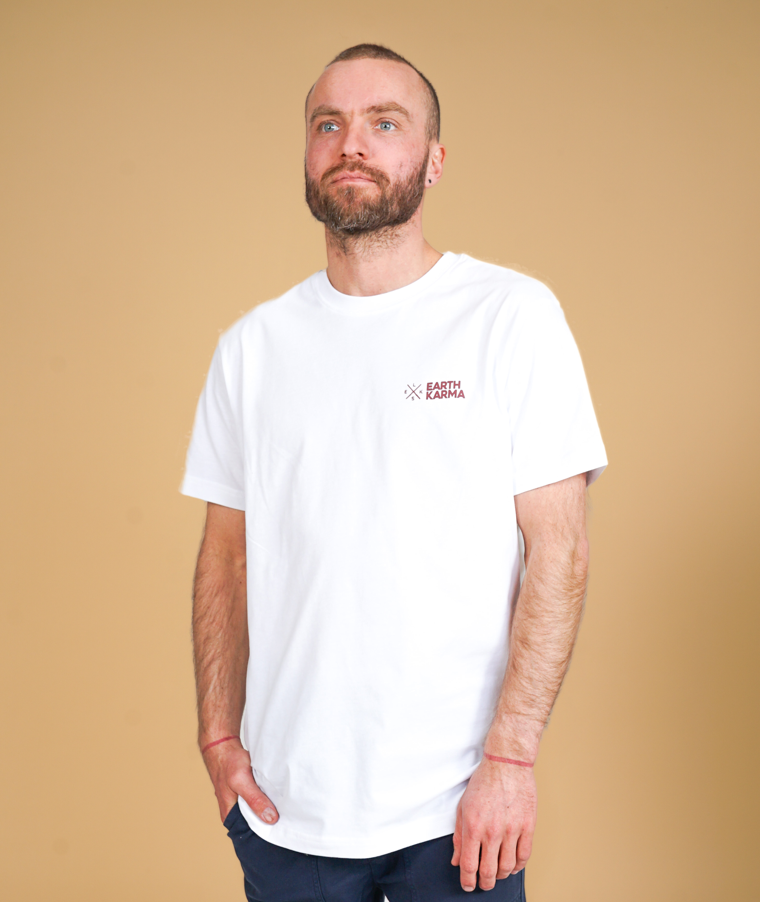 Earth Karma gebürstetes T-Shirt