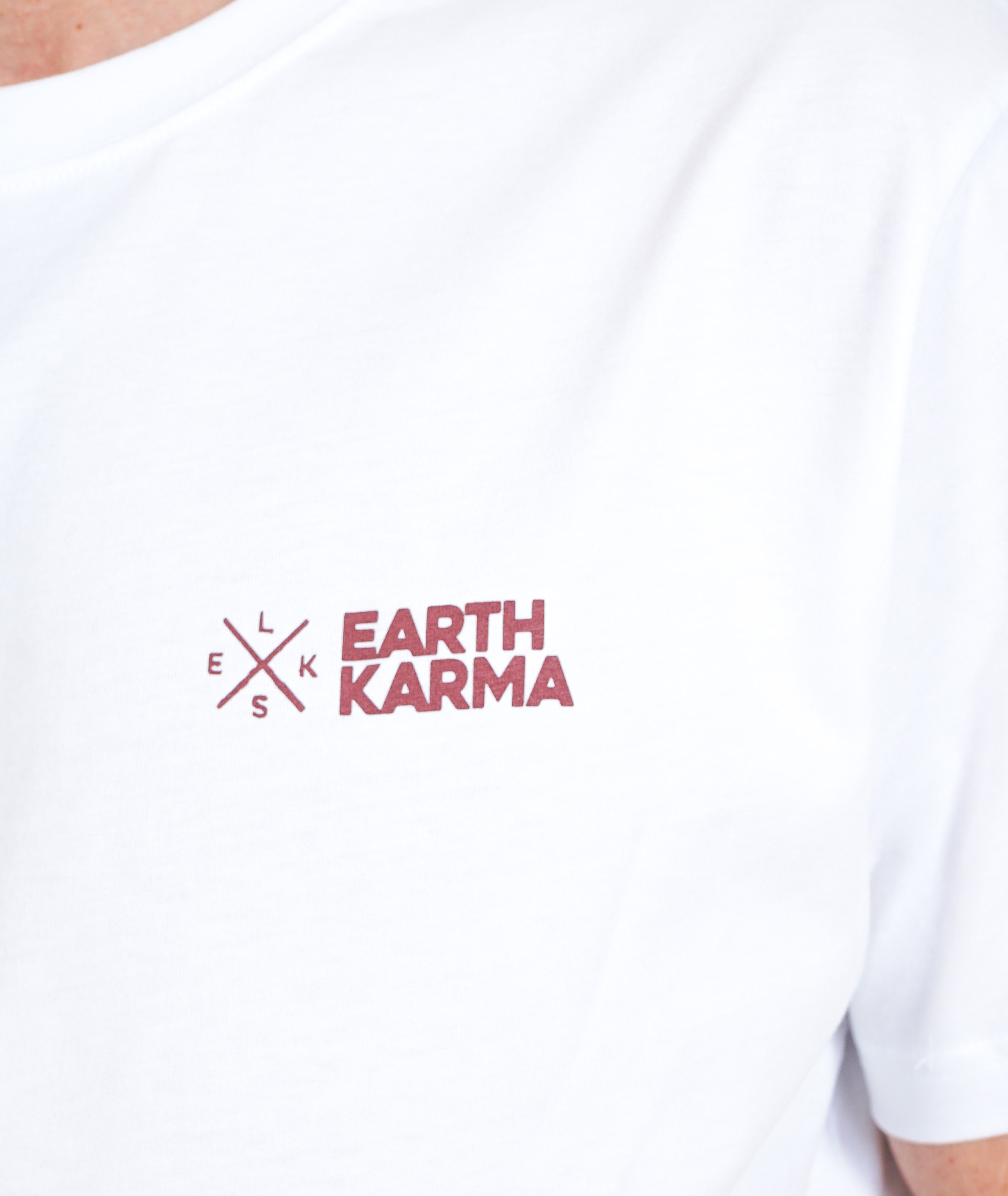 Earth Karma gebürstetes T-Shirt