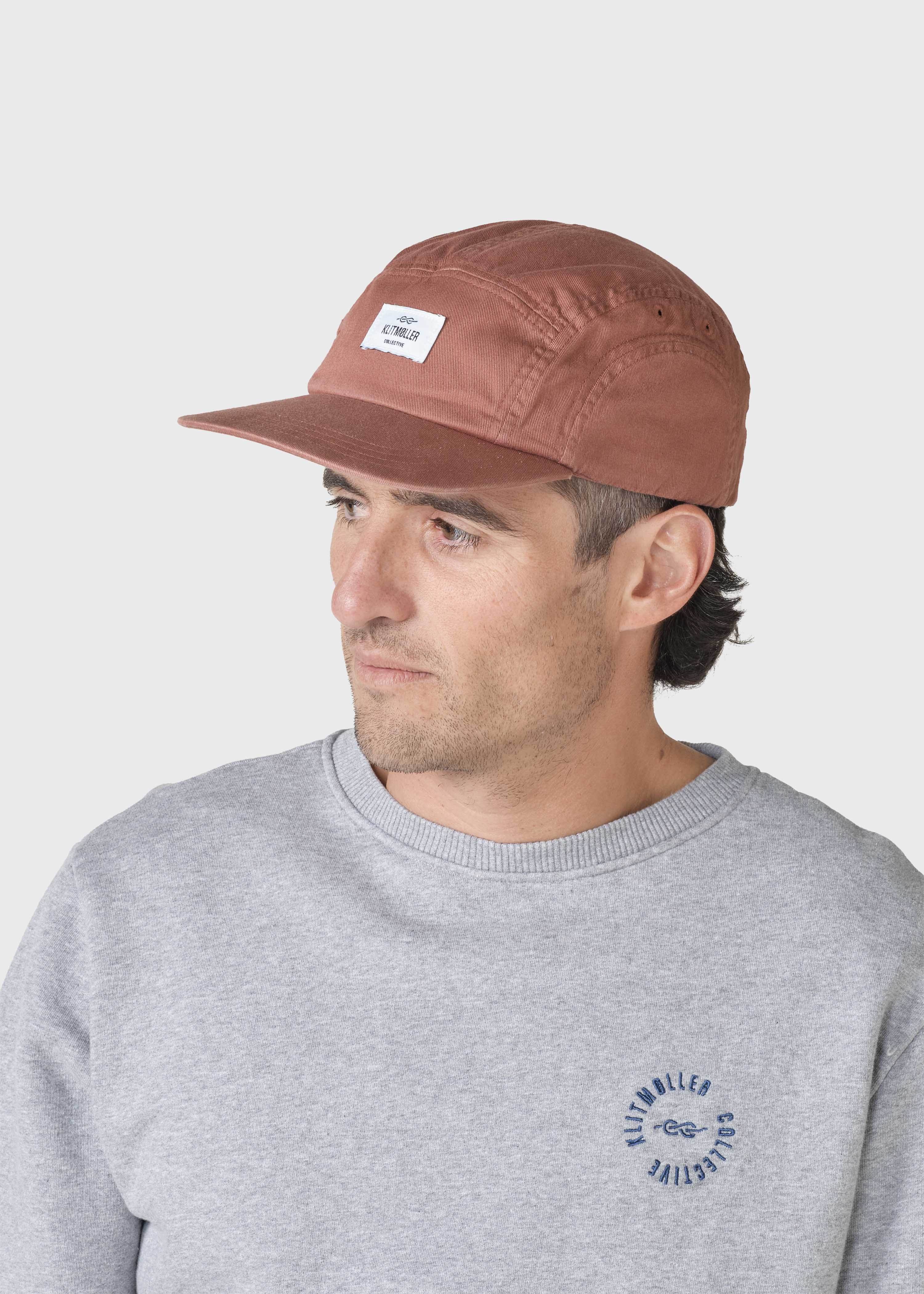 Five Panel Cap - Burnt Sienna