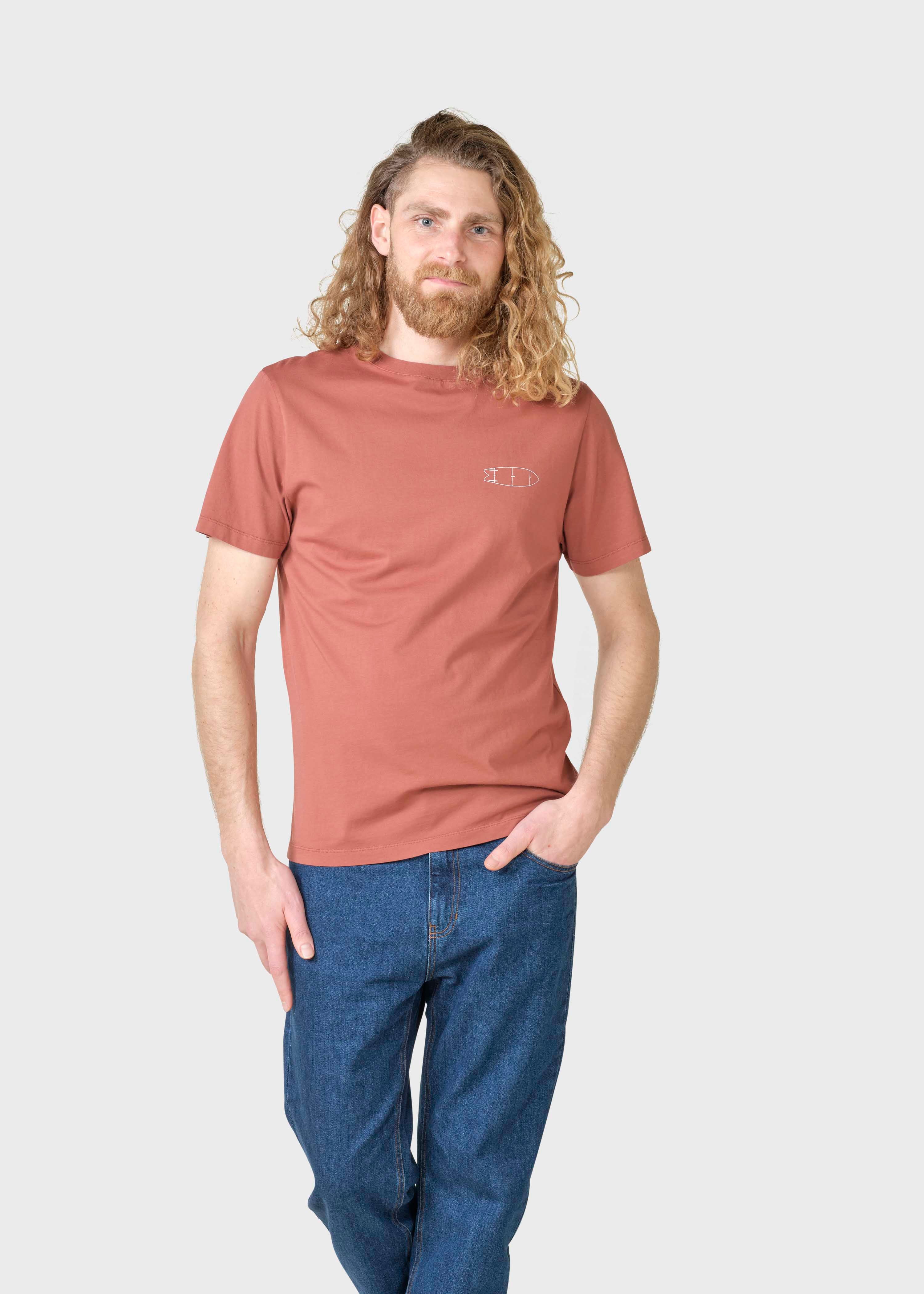 Foster Tee - Burnt Sienna