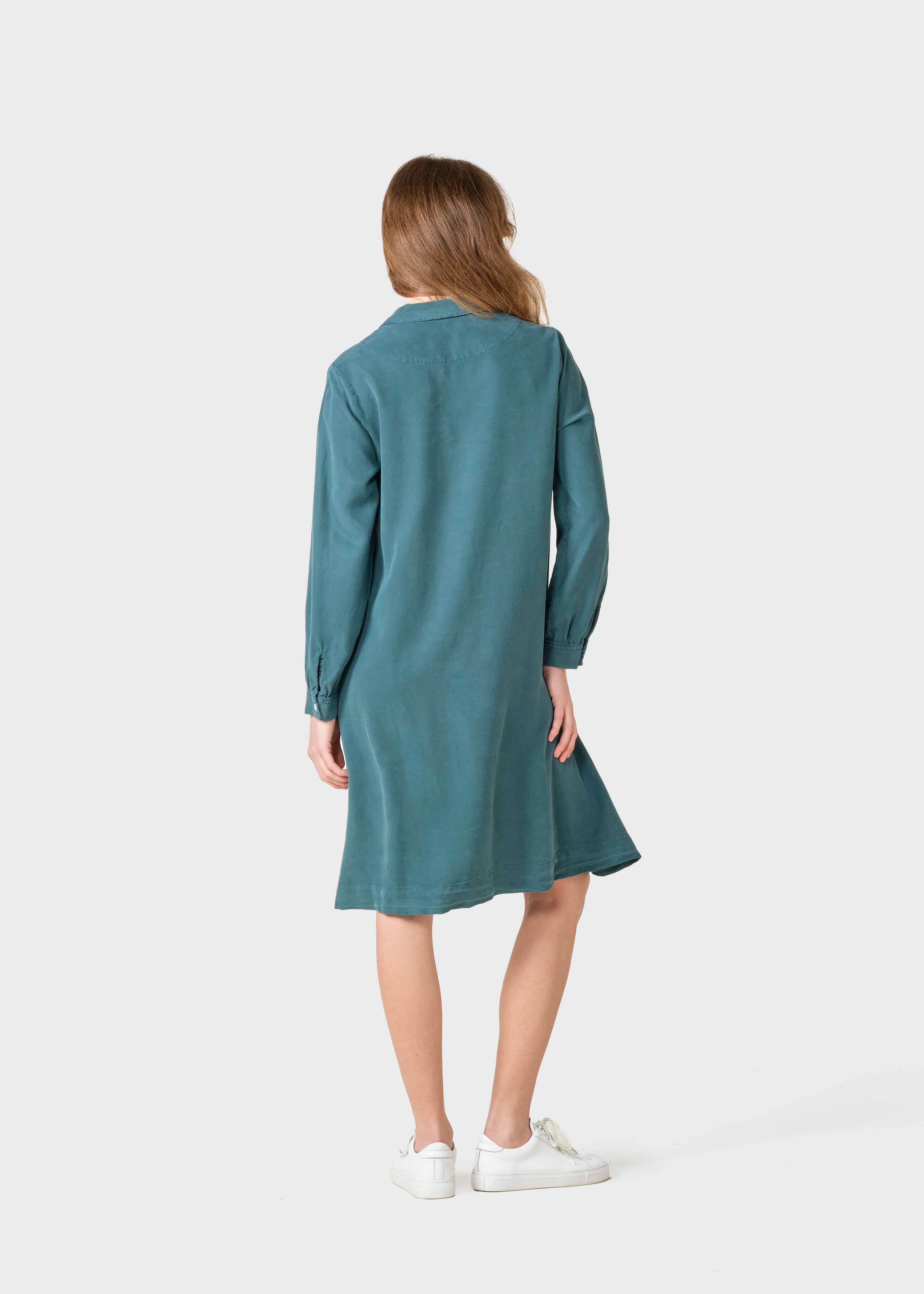 Gerdi Lyocell Dress - Moss Green