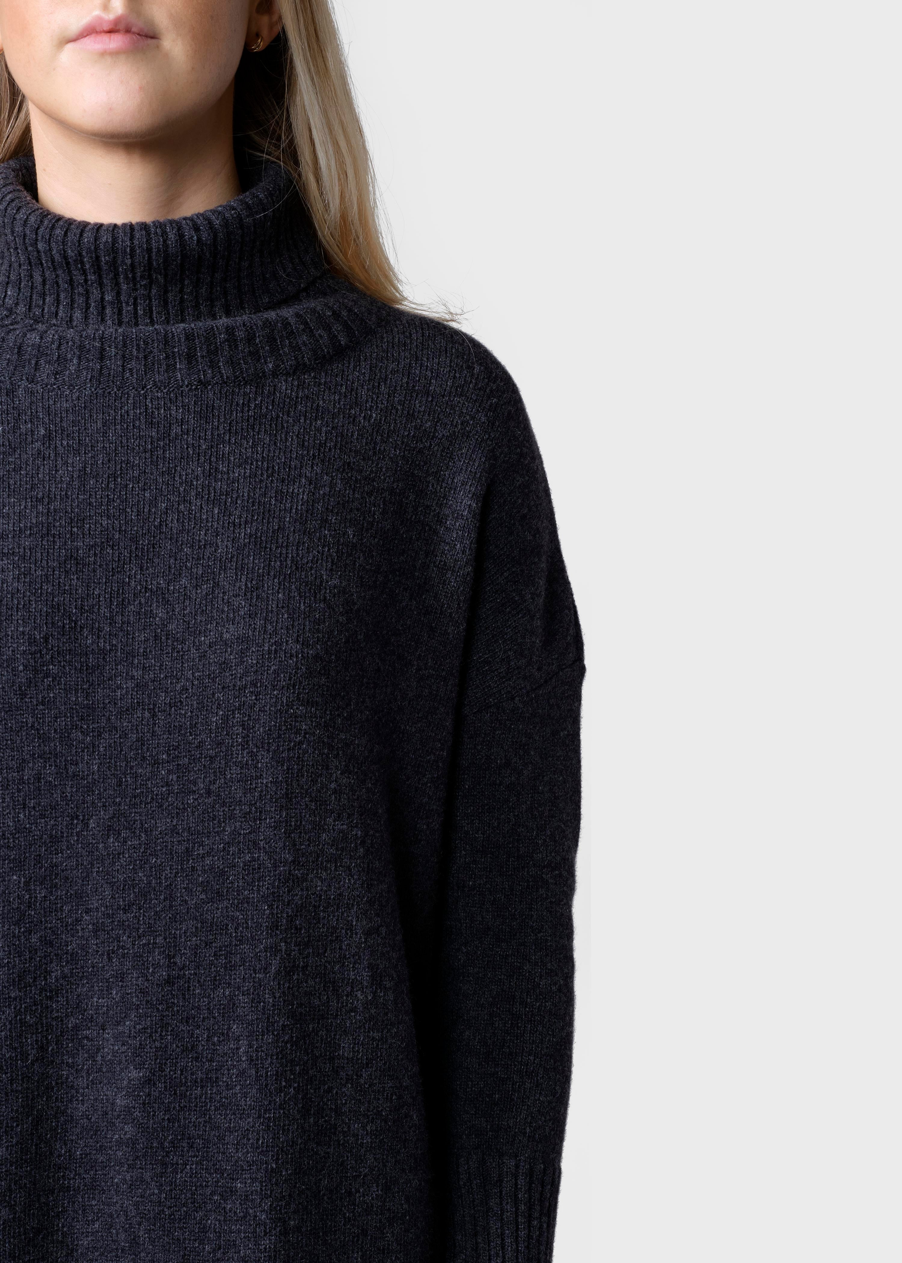 Gro Knit Dress - Anthracite