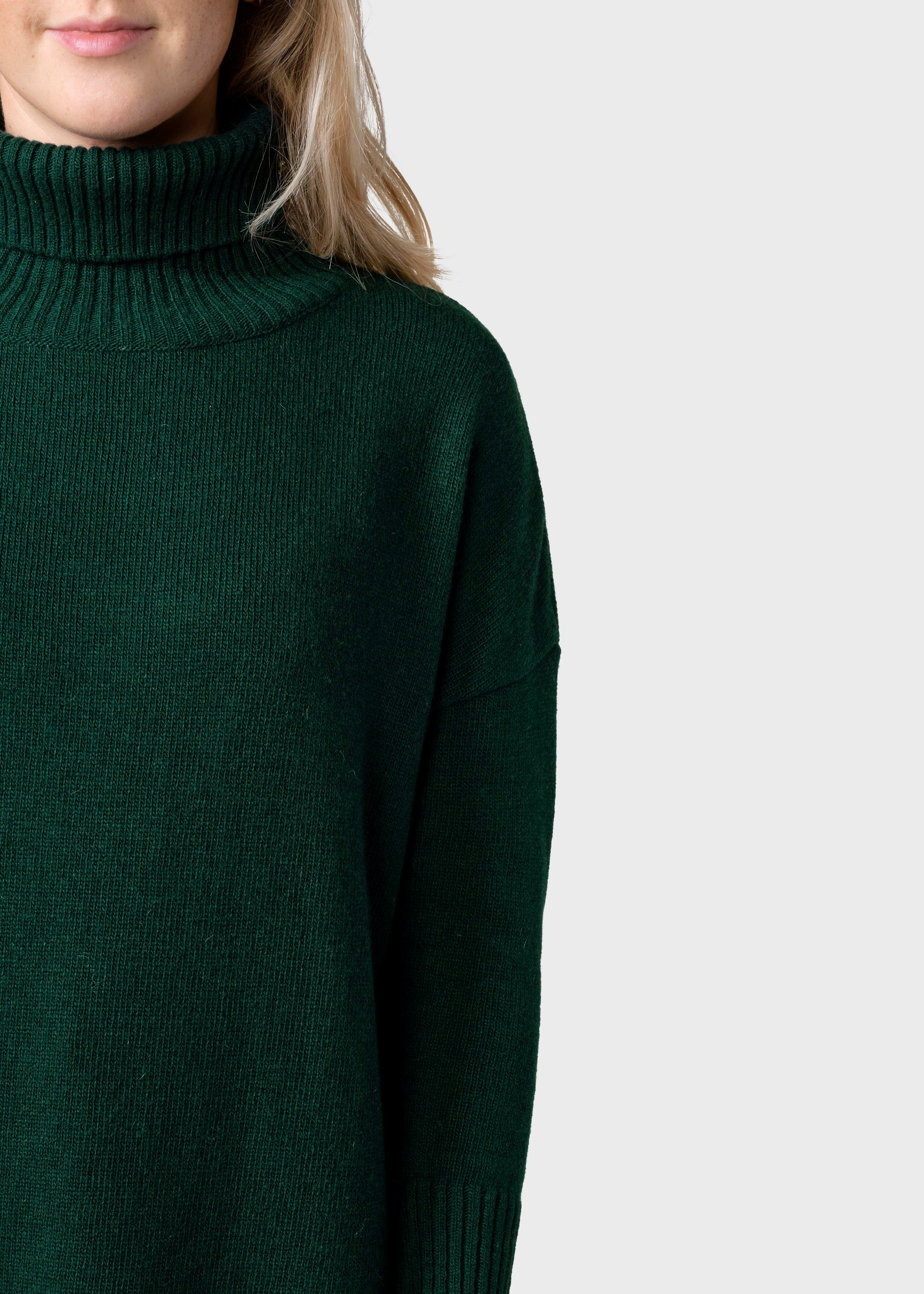 Gro Knit Dress - Moss Green