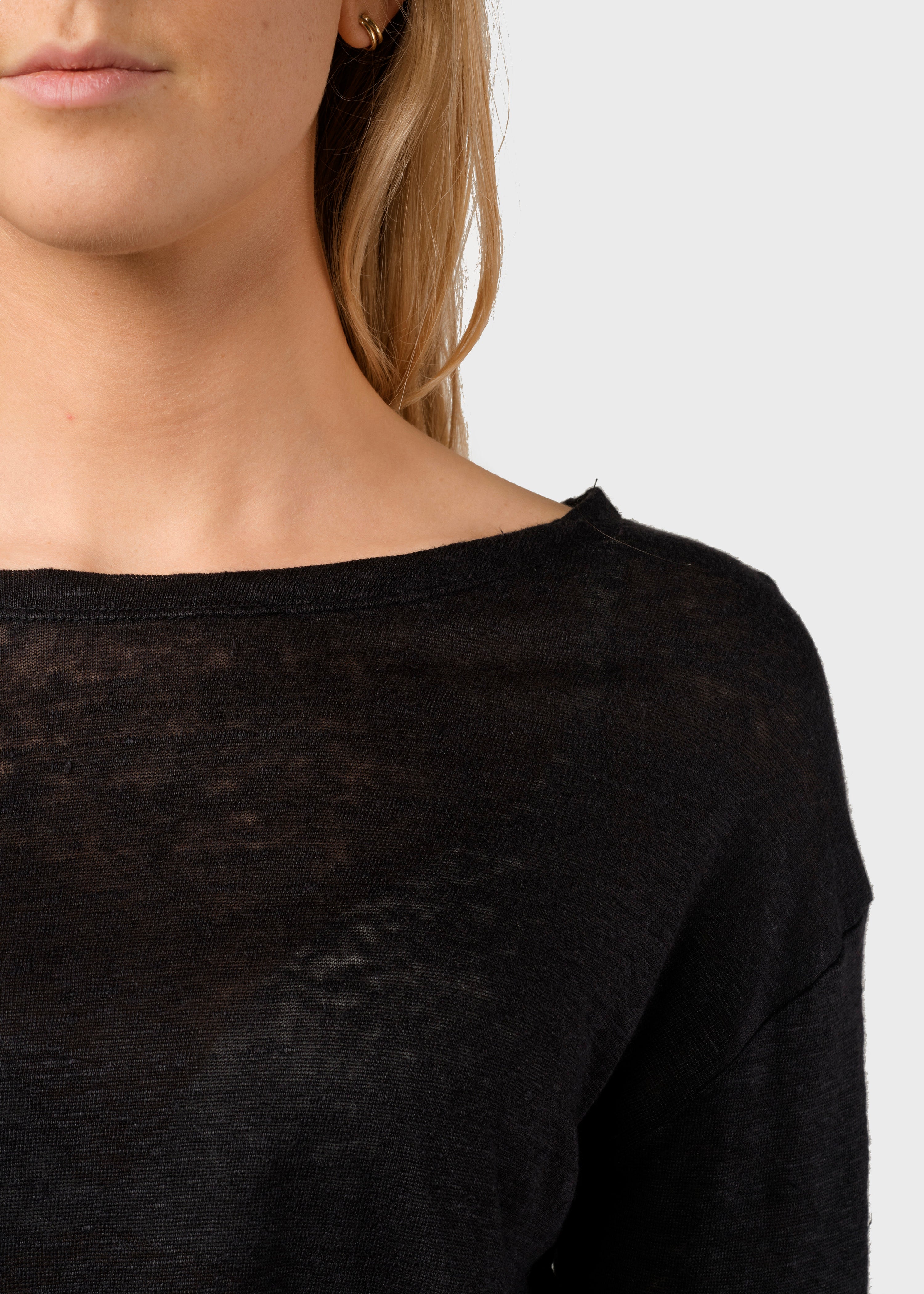 Gudrun Ls Tee - Black