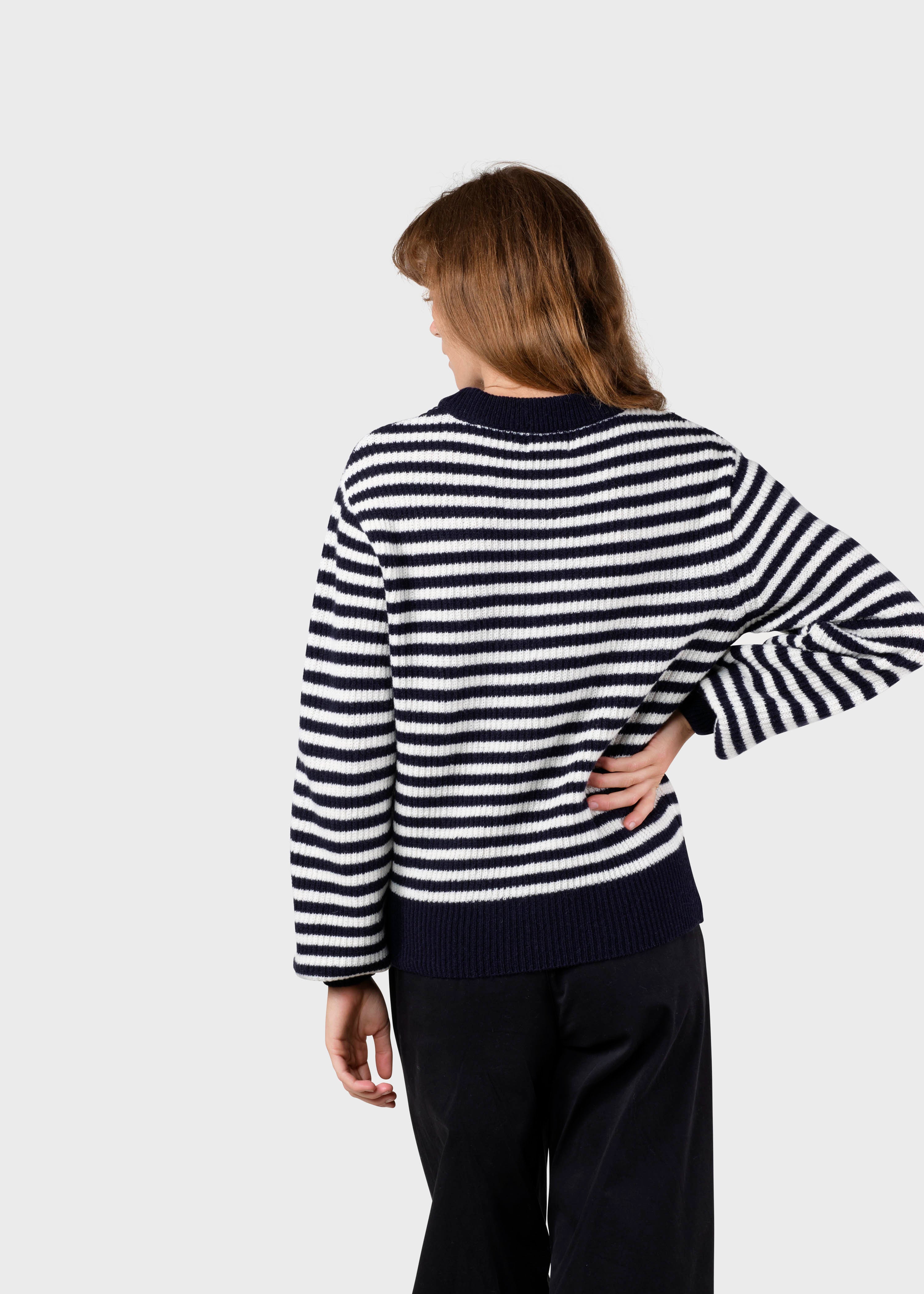 Gunilla Knit - Navy/cream