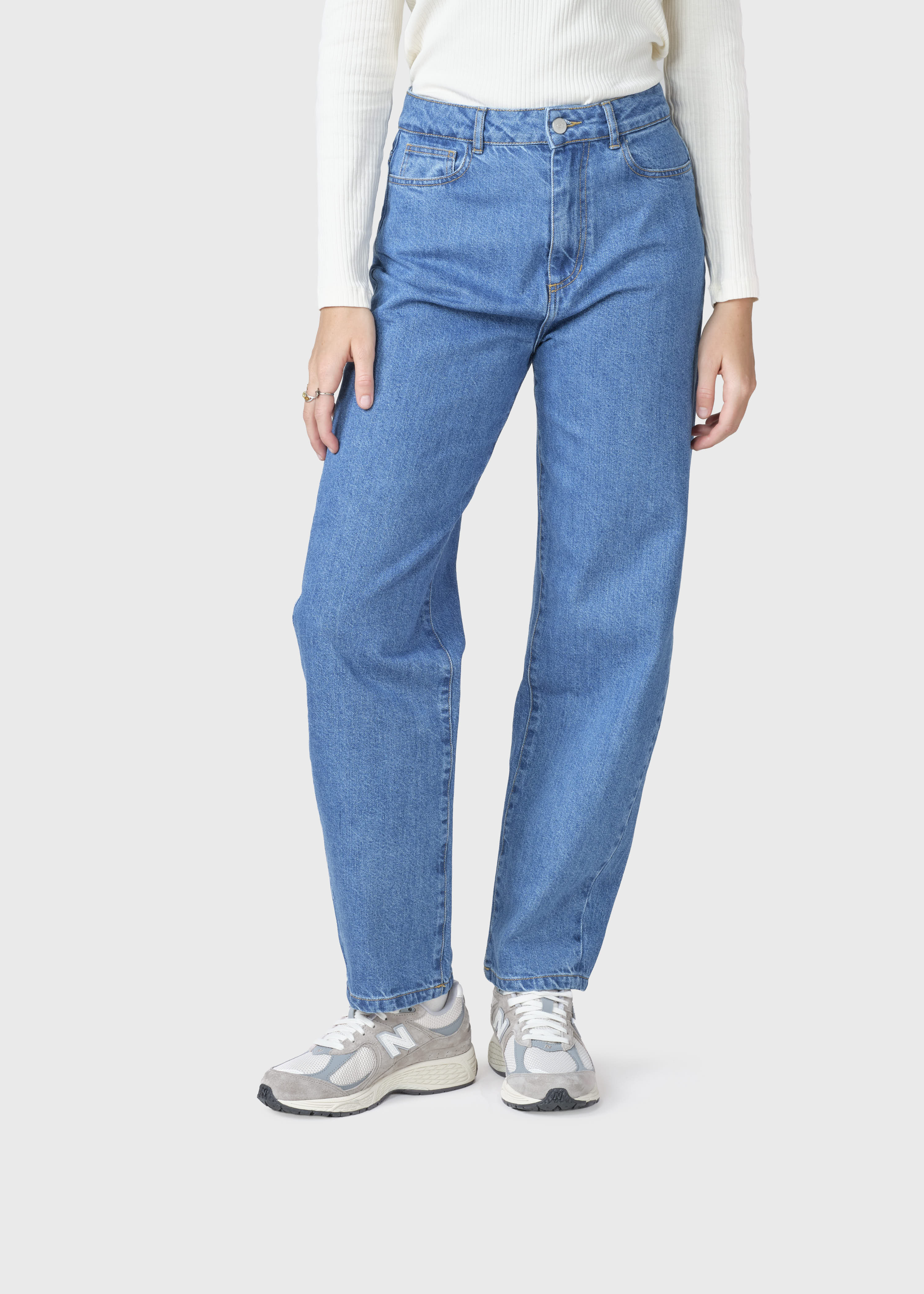 Gwen Denim Pants - Light Blue
