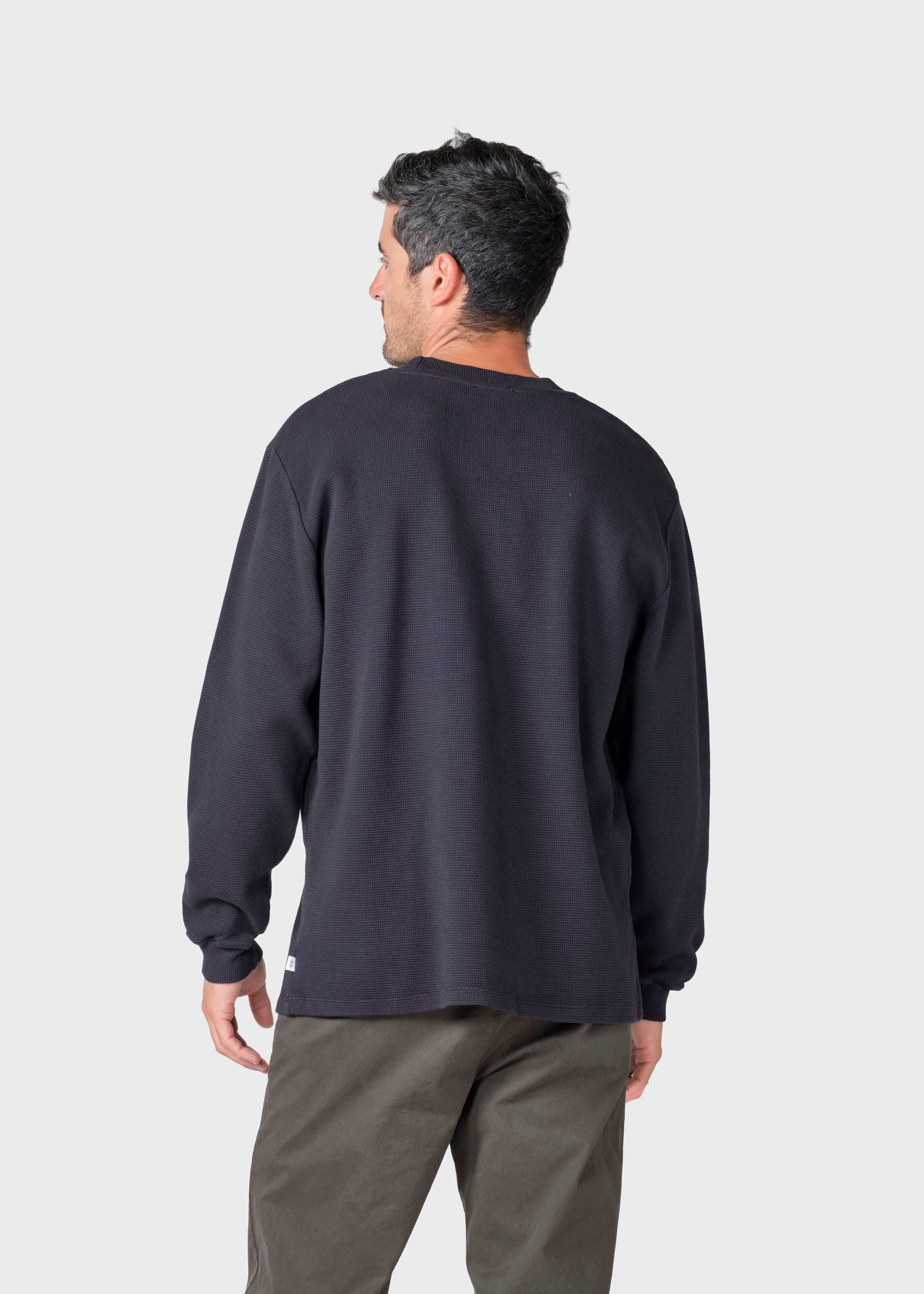 Hudson Ls Tee - Black