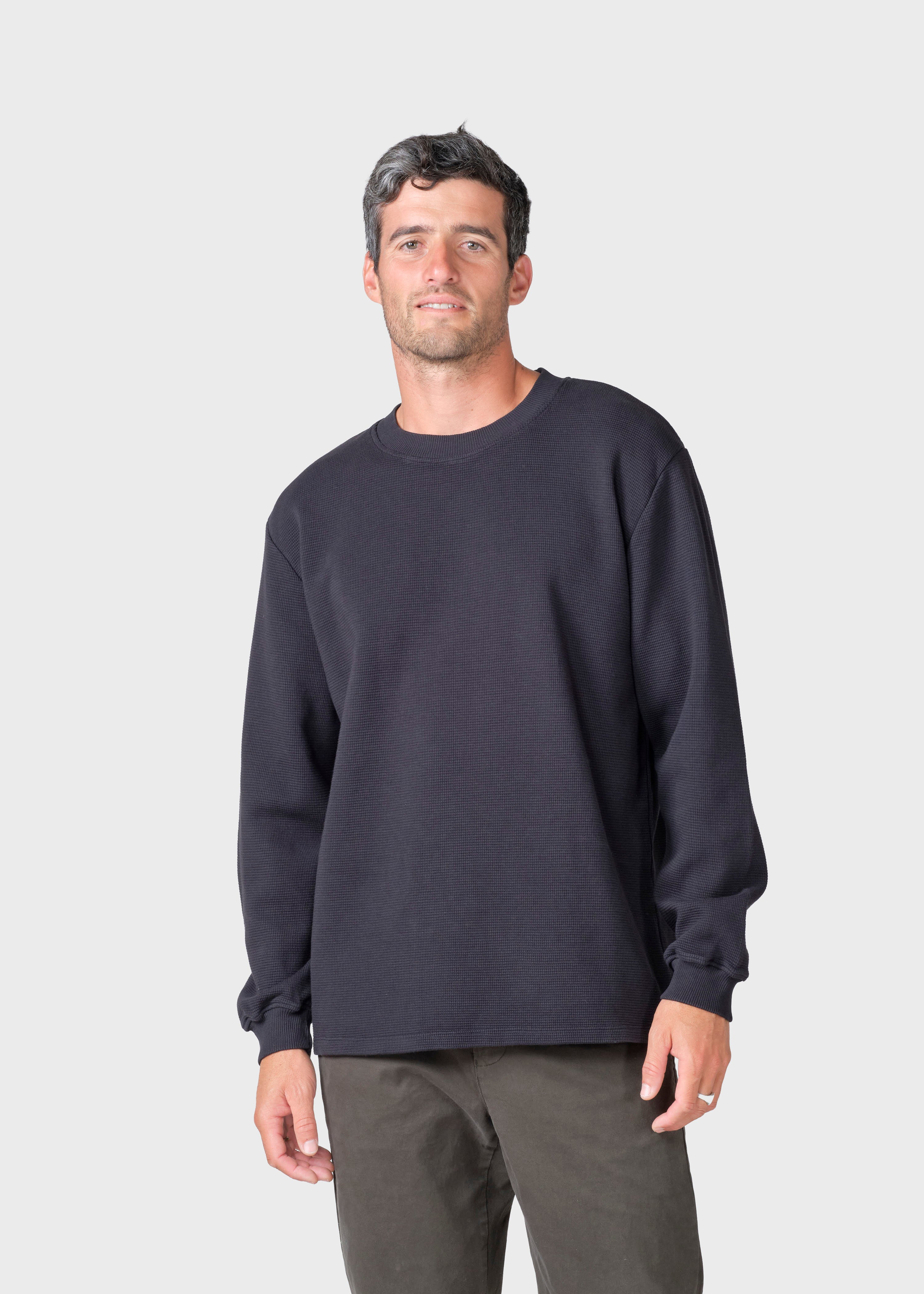 Hudson Ls Tee - Black