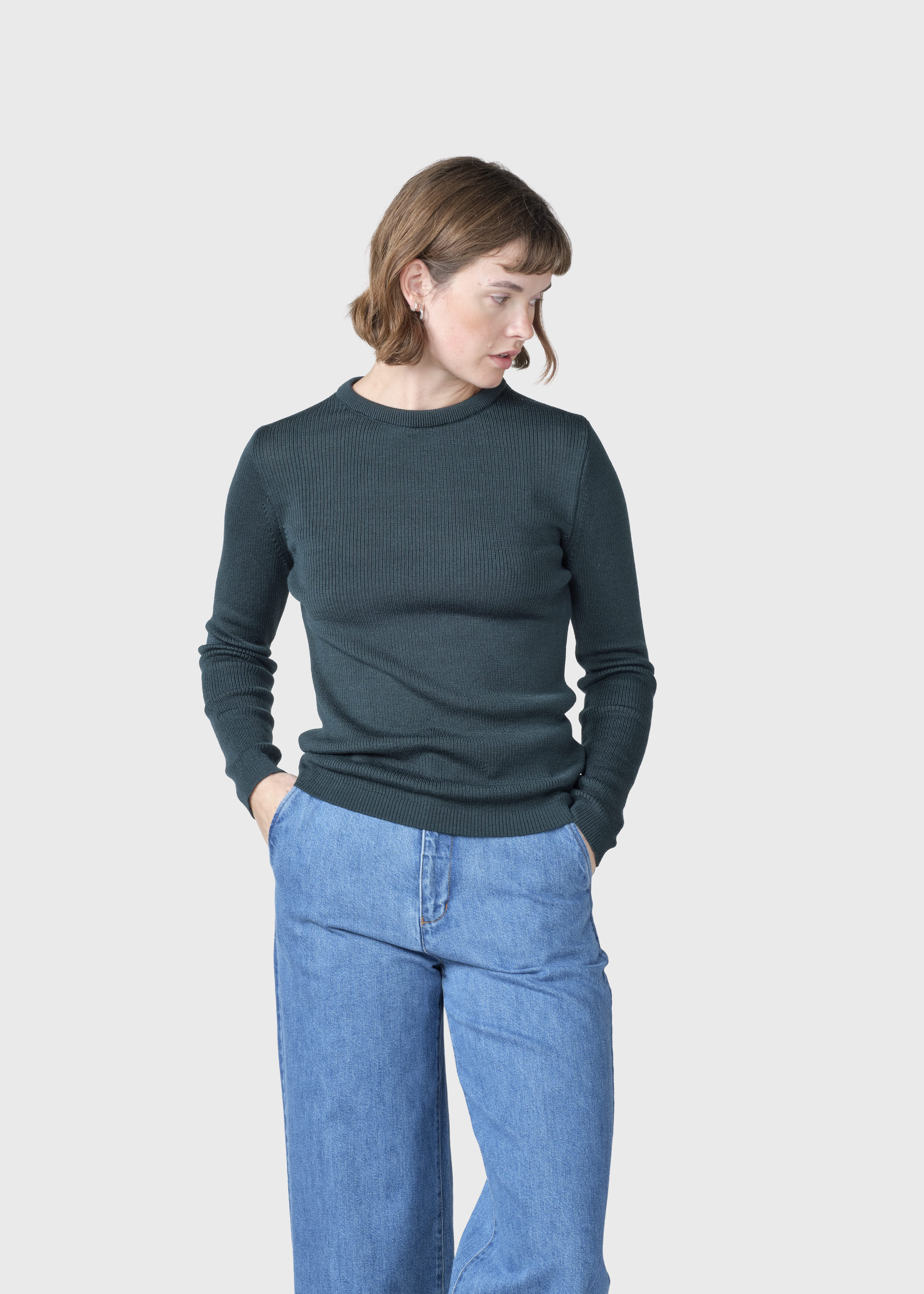 Ingrid Knit - Moss Green