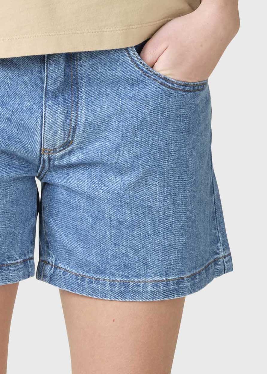 Jenna Shorts - Light Blue Stonewash