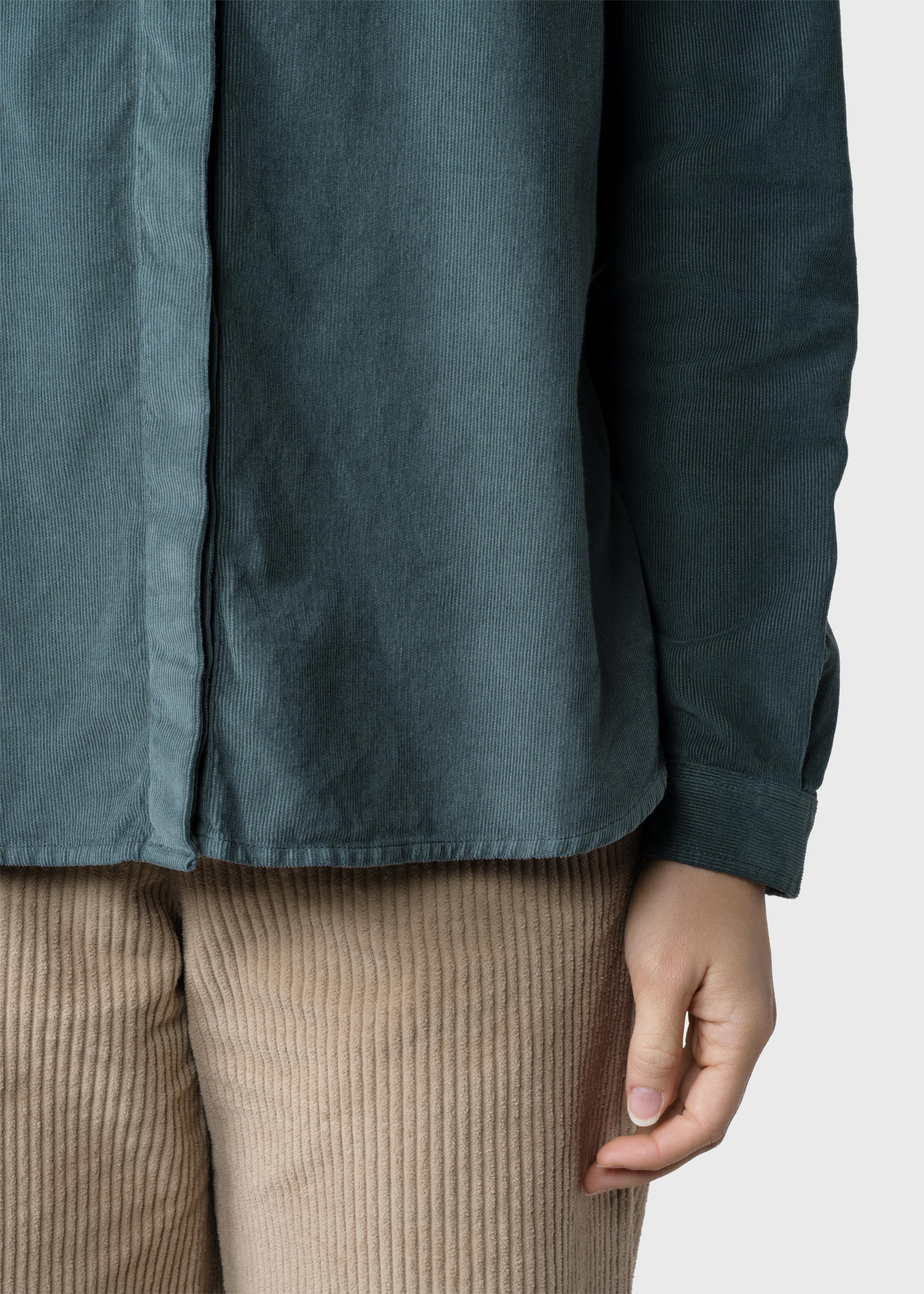 Julie Corduroy Shirt - Moss Green