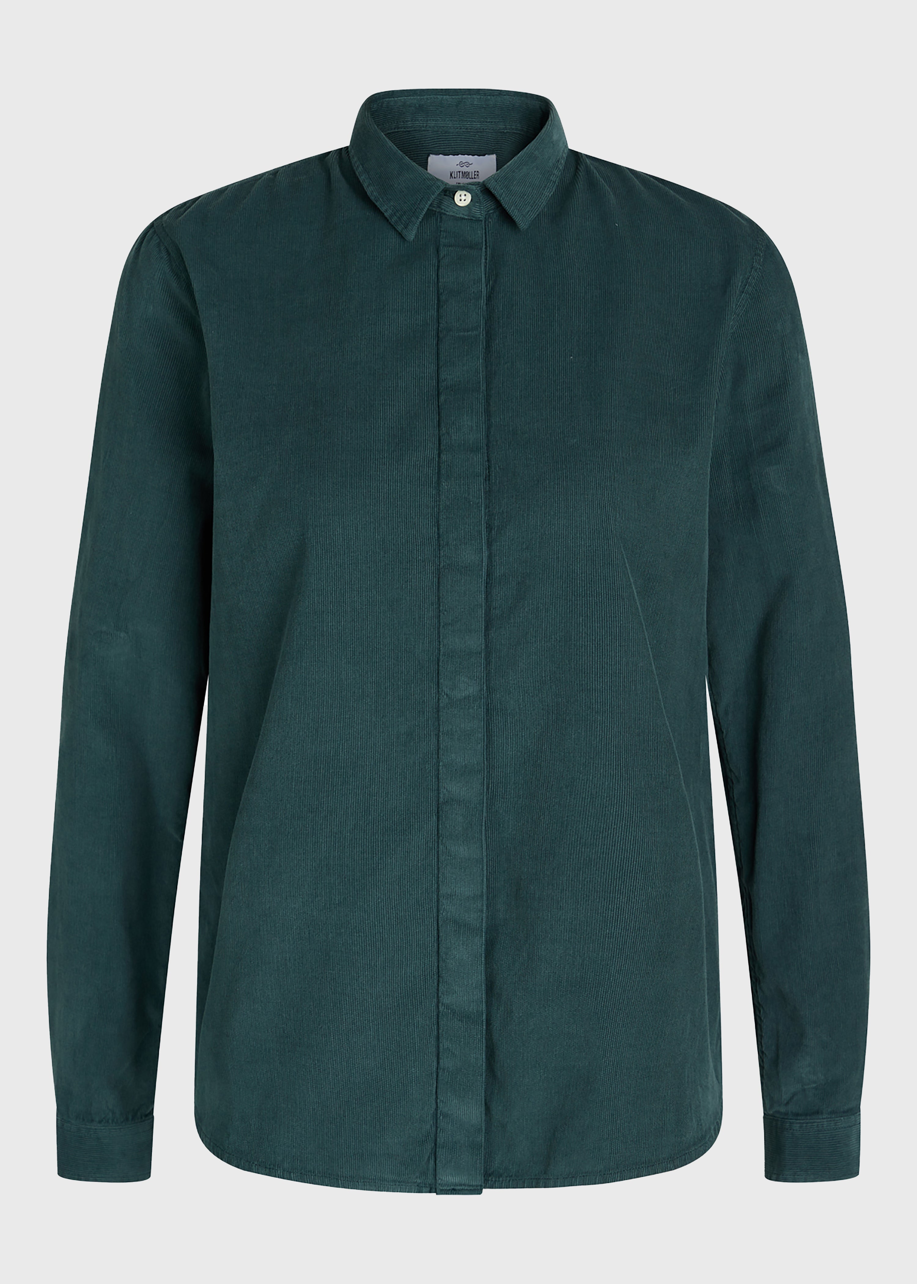 Julie Corduroy Shirt - Moss Green