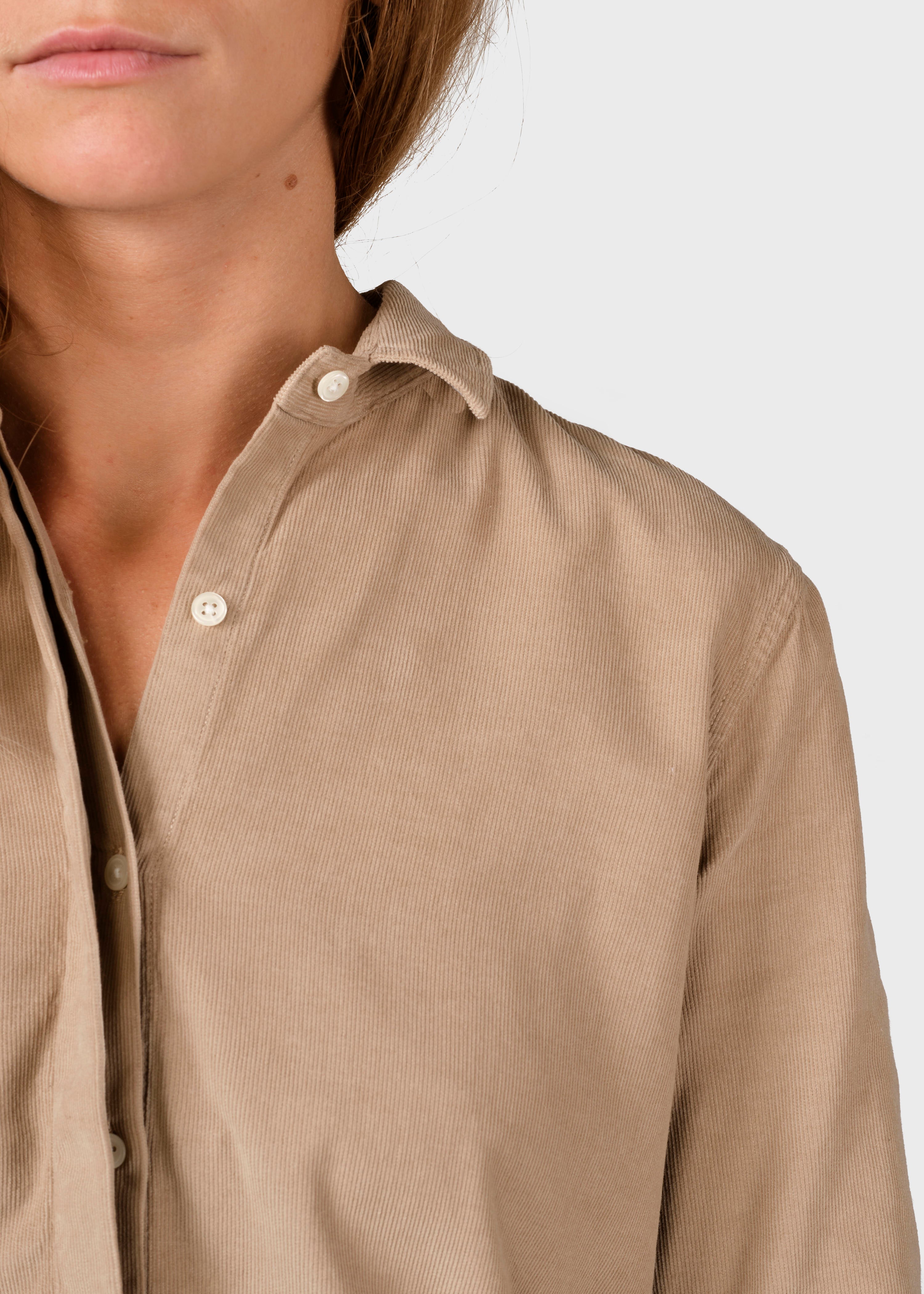 Julie Corduroy Shirt - Sand