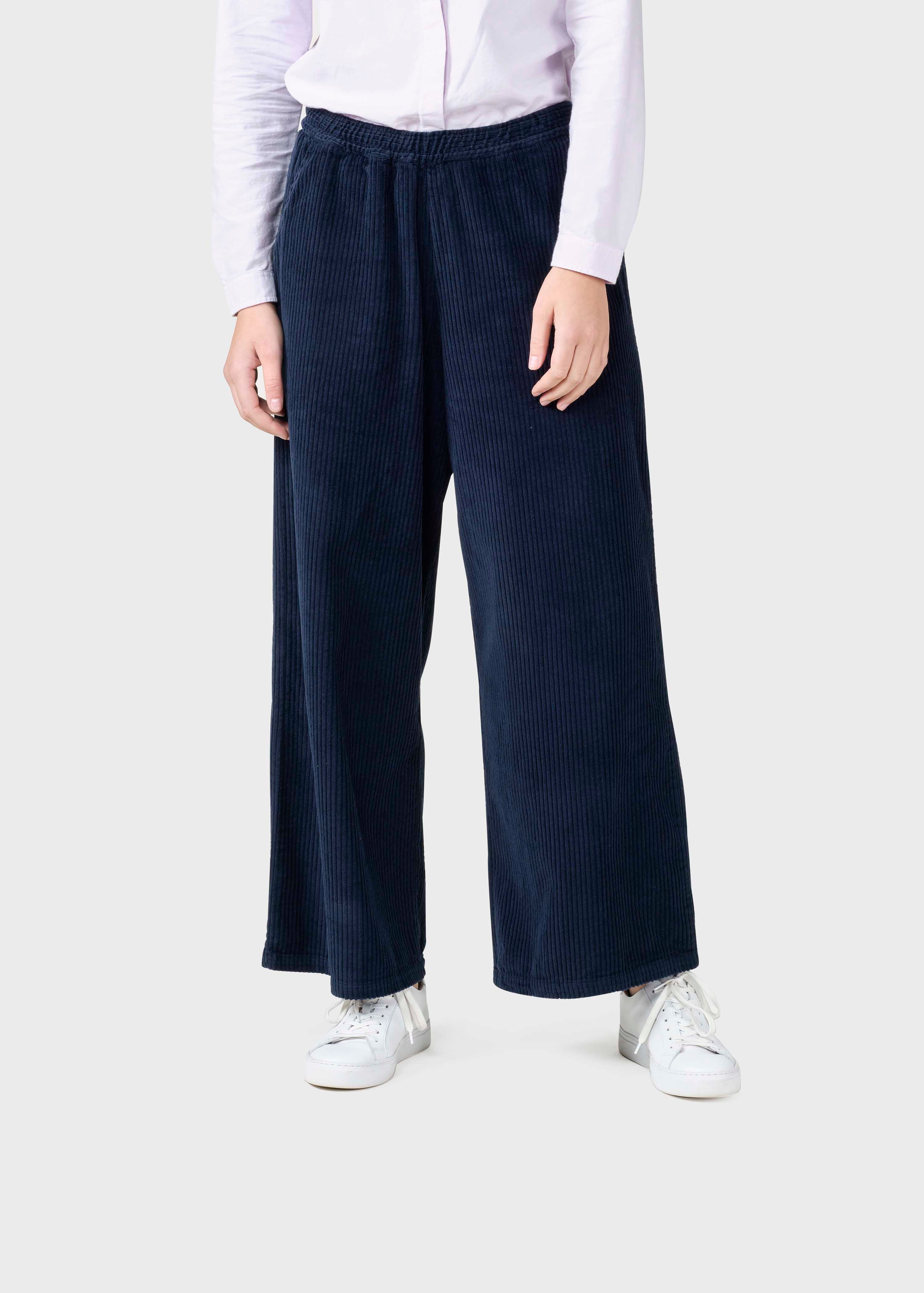 Kaja Cord Pants - Navy