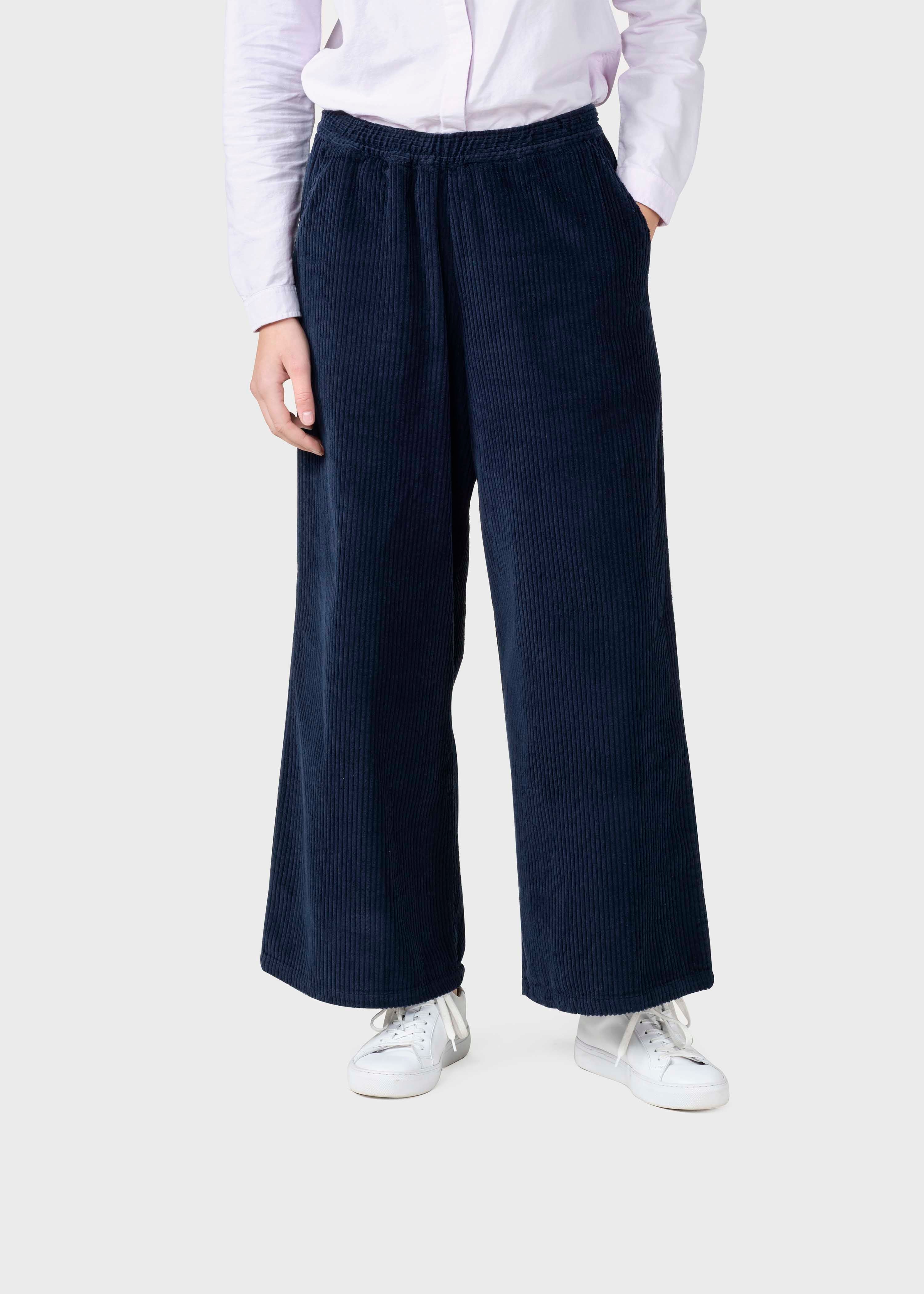 Kaja Cord Pants - Navy