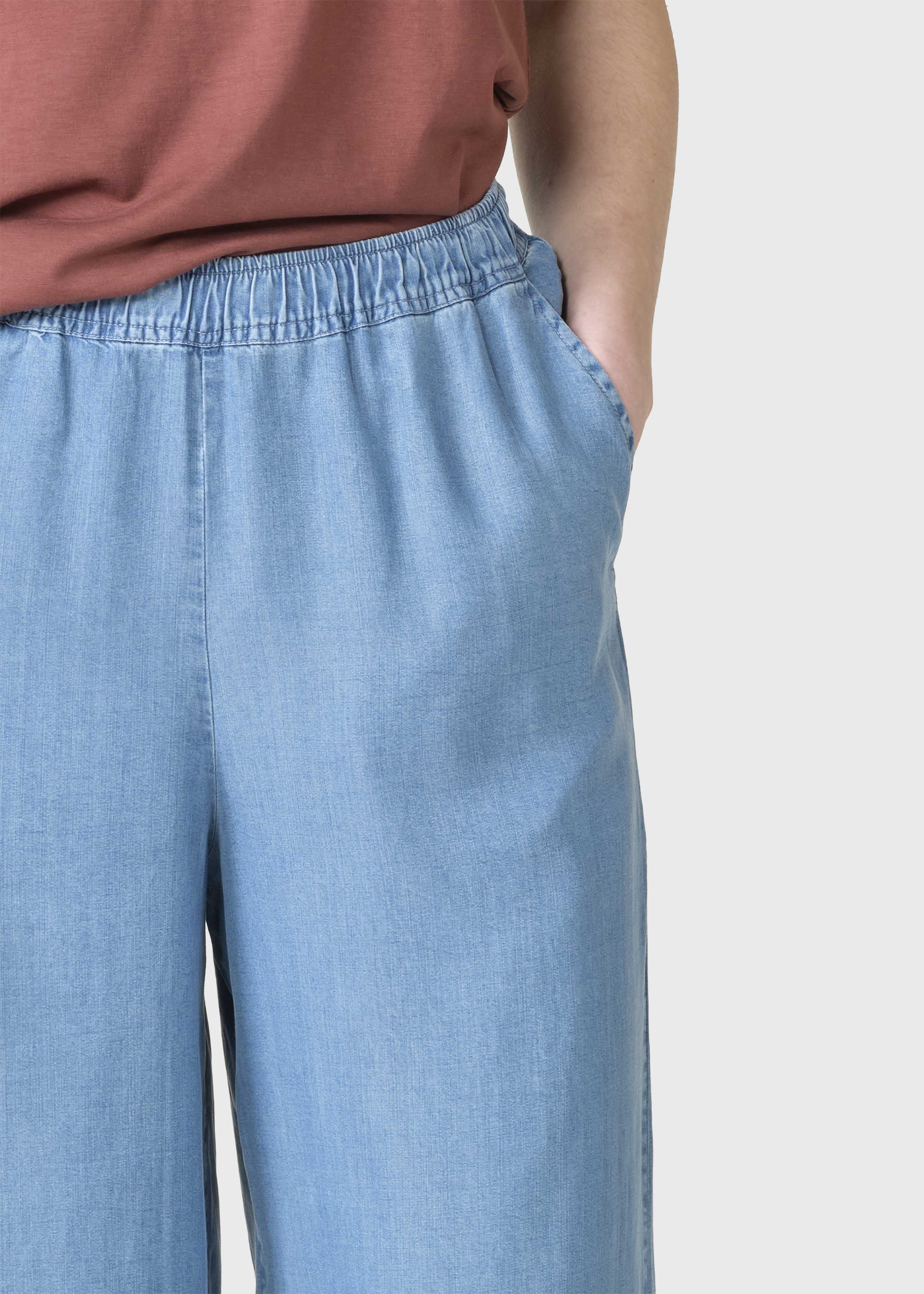 Pantalon Kaja Lyocell - Bleu Chambray Clair