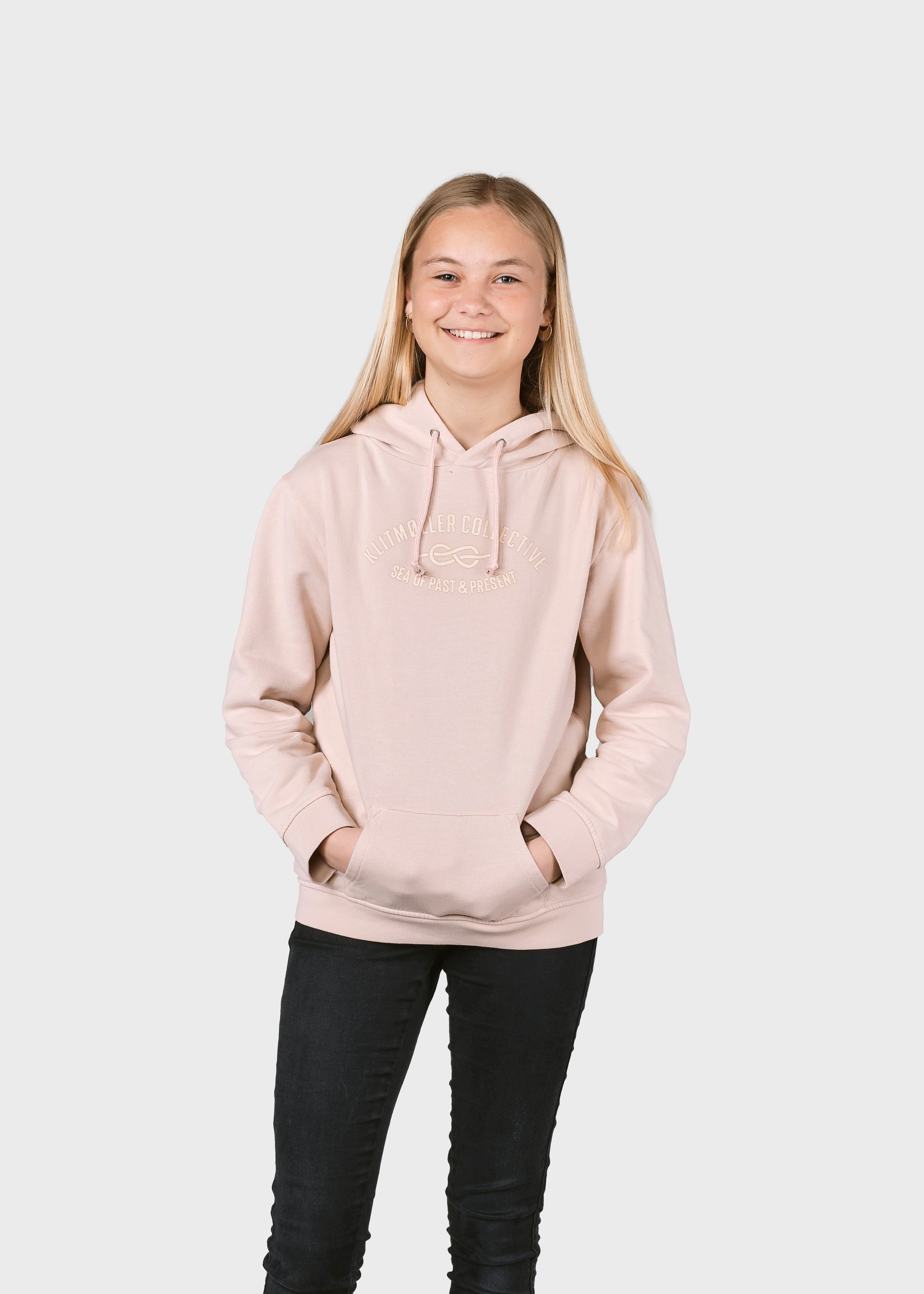 Kids Logo Eye Hoodie - Rose