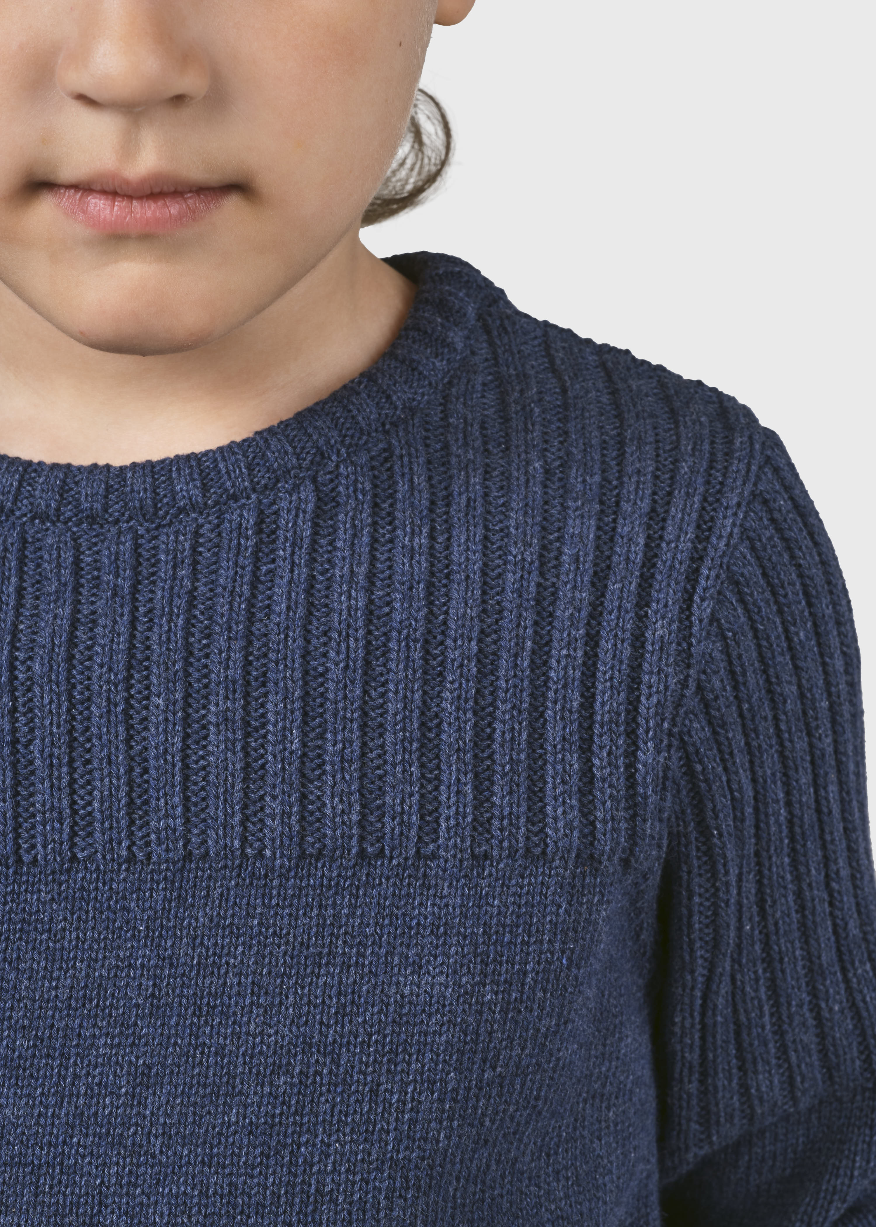 Kids Pattern Cotton Knit - Ocean