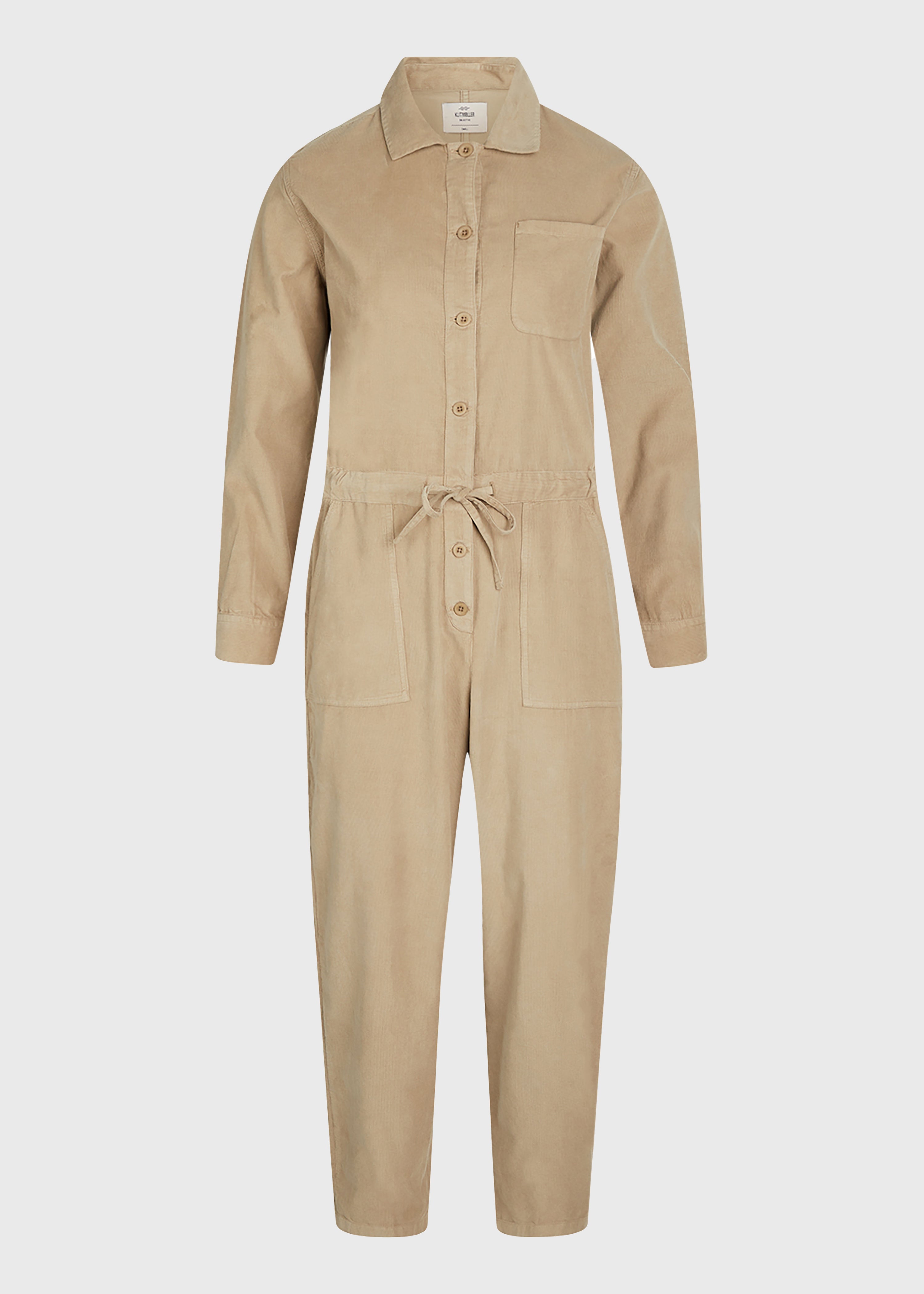 Lena Corduroy Jumpsuit - Sand