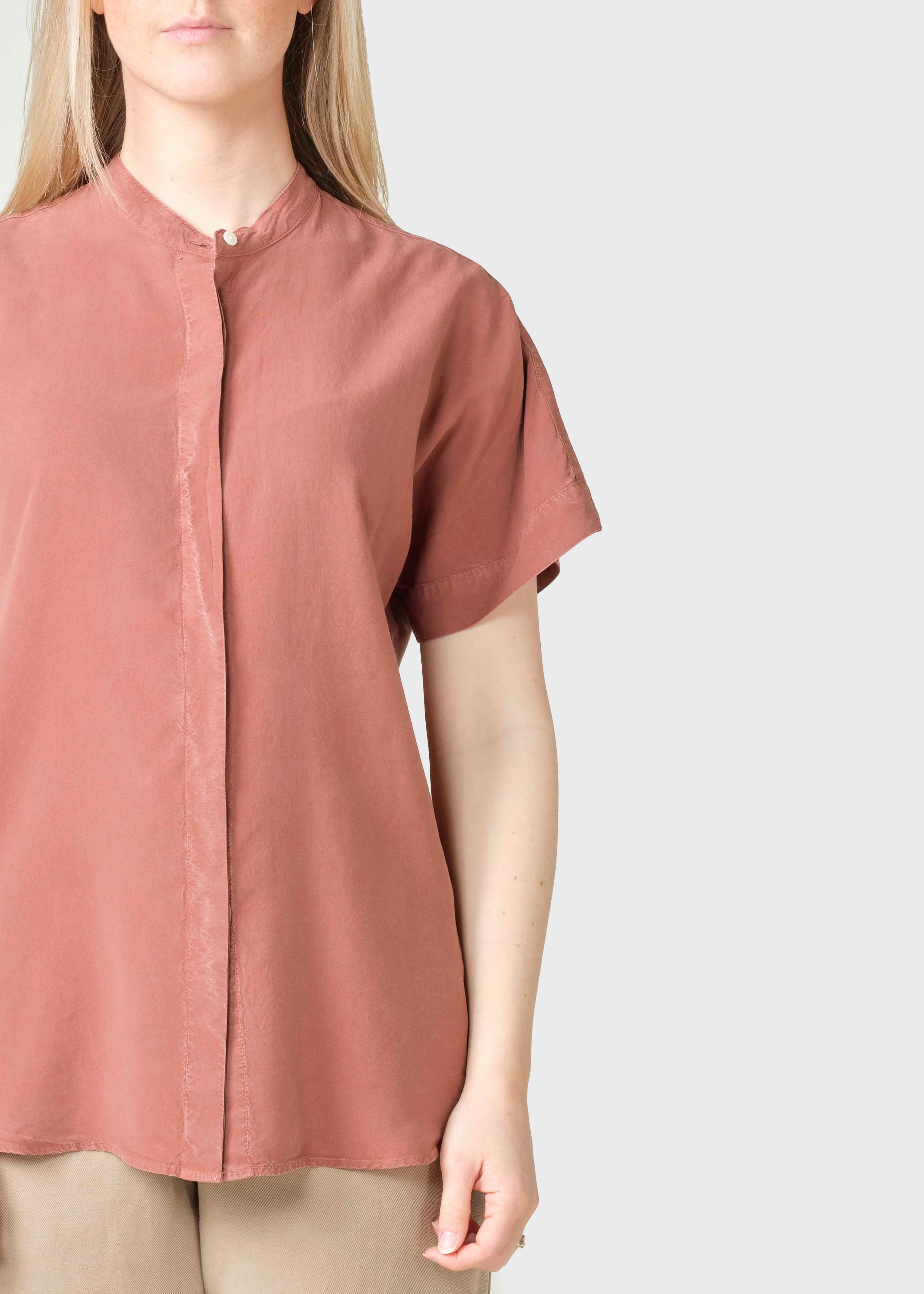 Li Shirt - Burnt Sienna