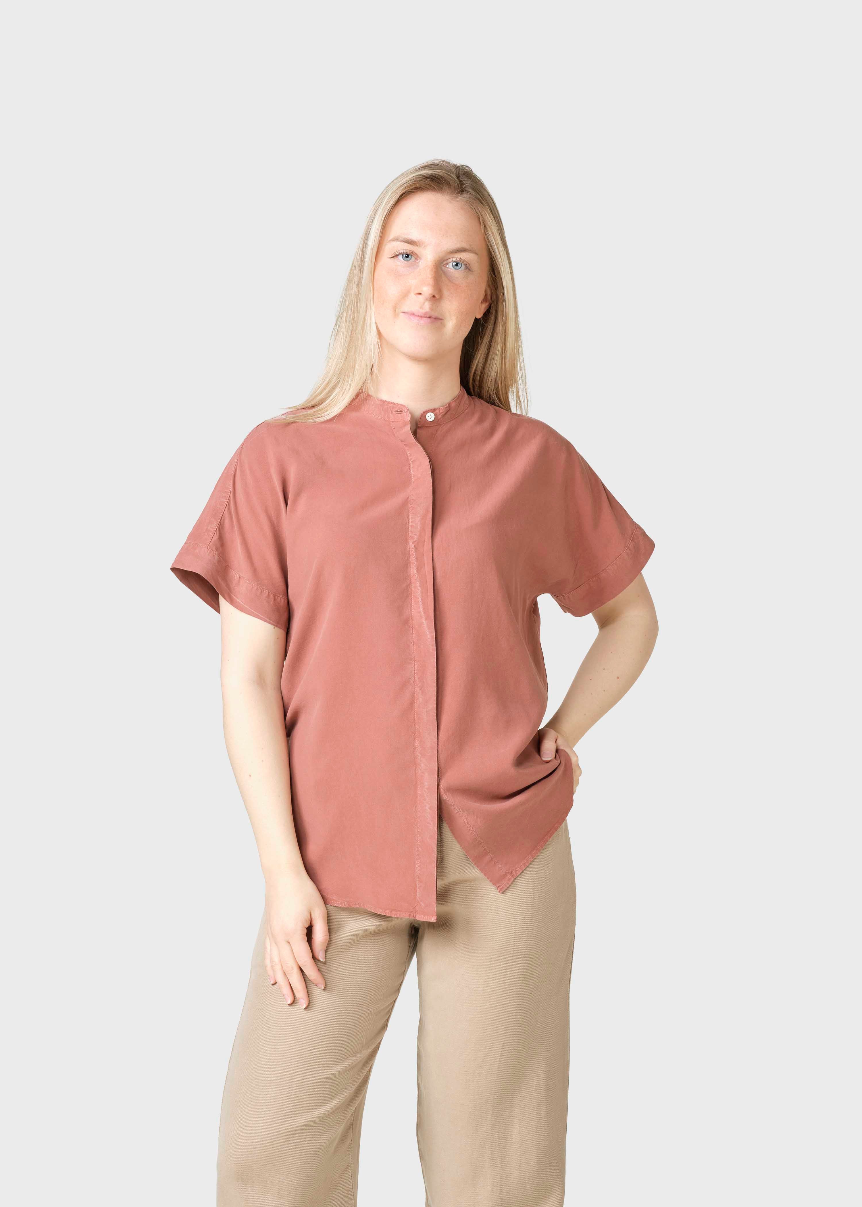 Li Shirt - Burnt Sienna
