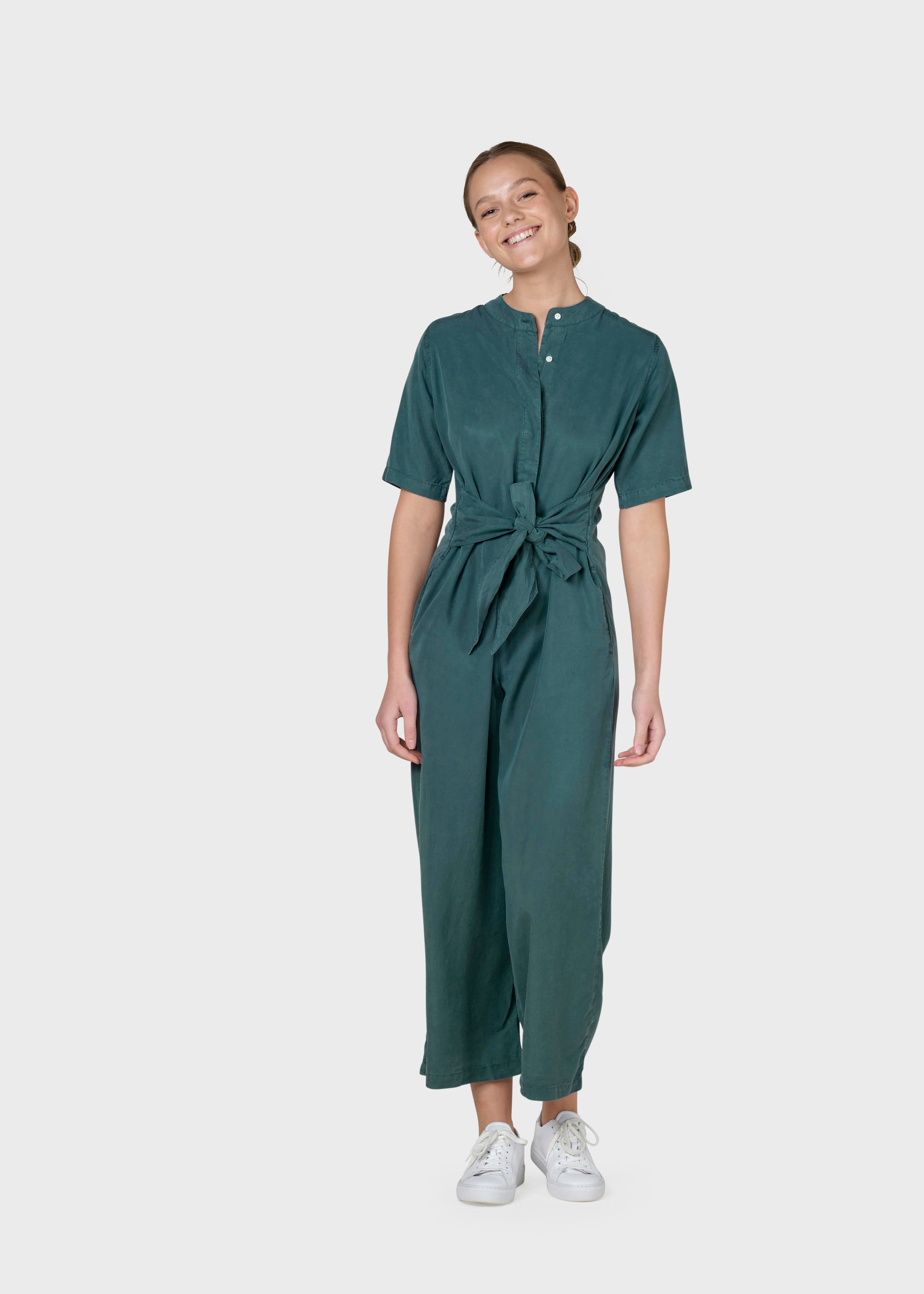 Limona Jumpsuit - Moss Green