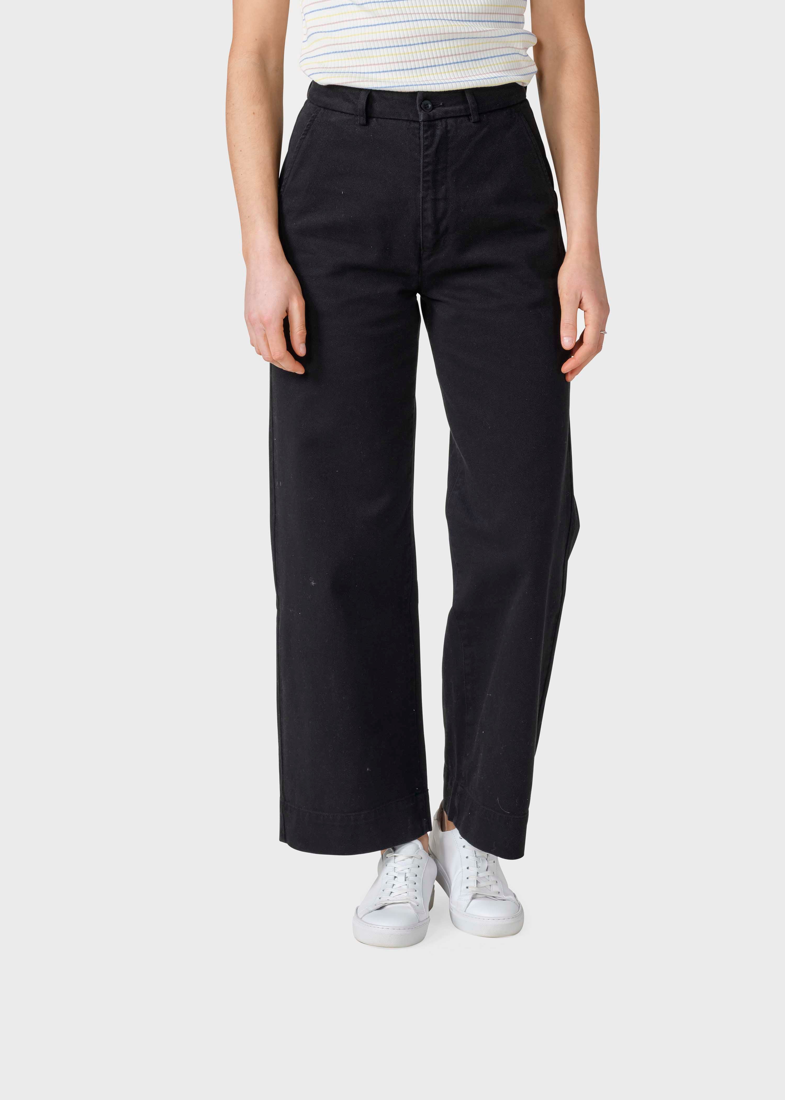 Lydia Denim Pants - Black Stonewash