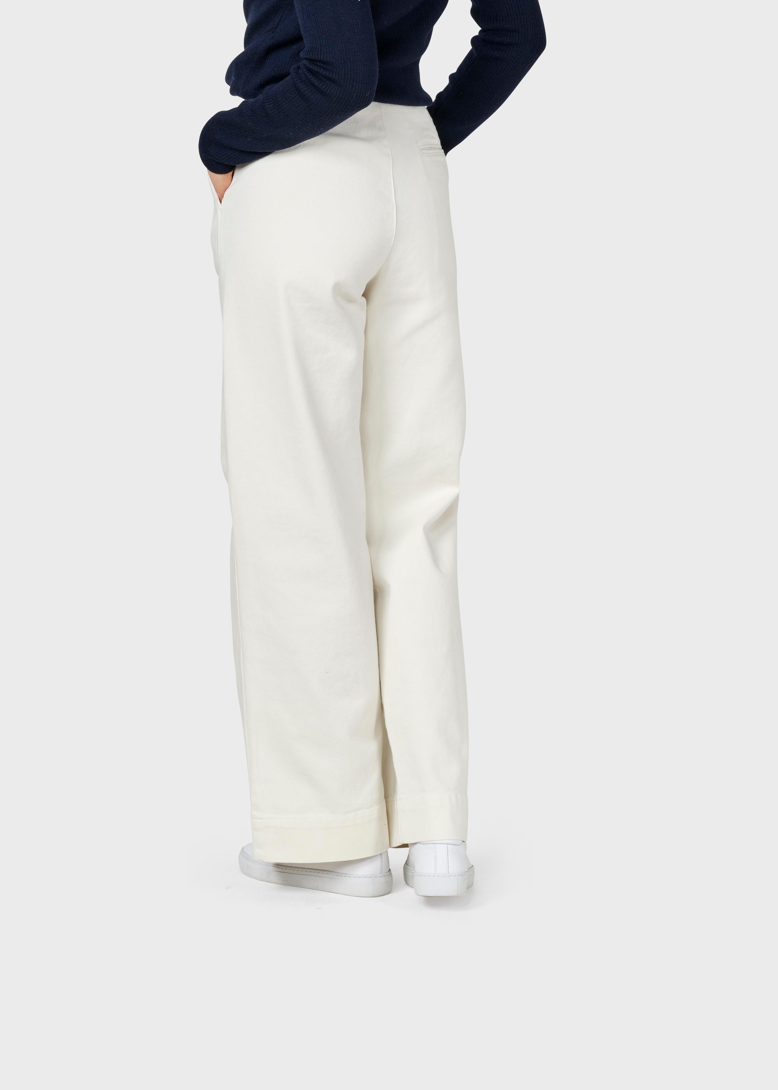 Lydia Denim Hose - Creme