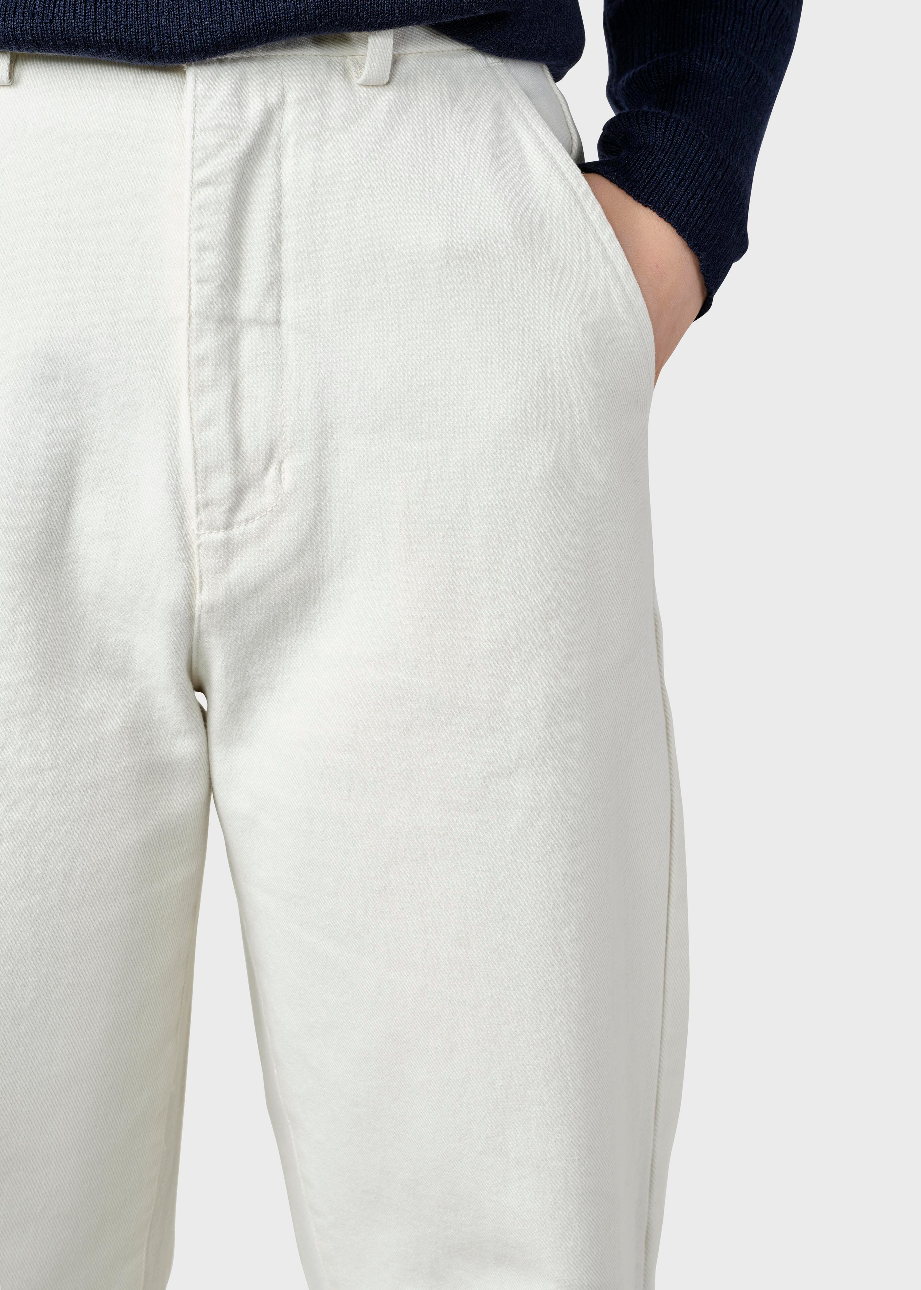 Lydia Denim Hose - Creme