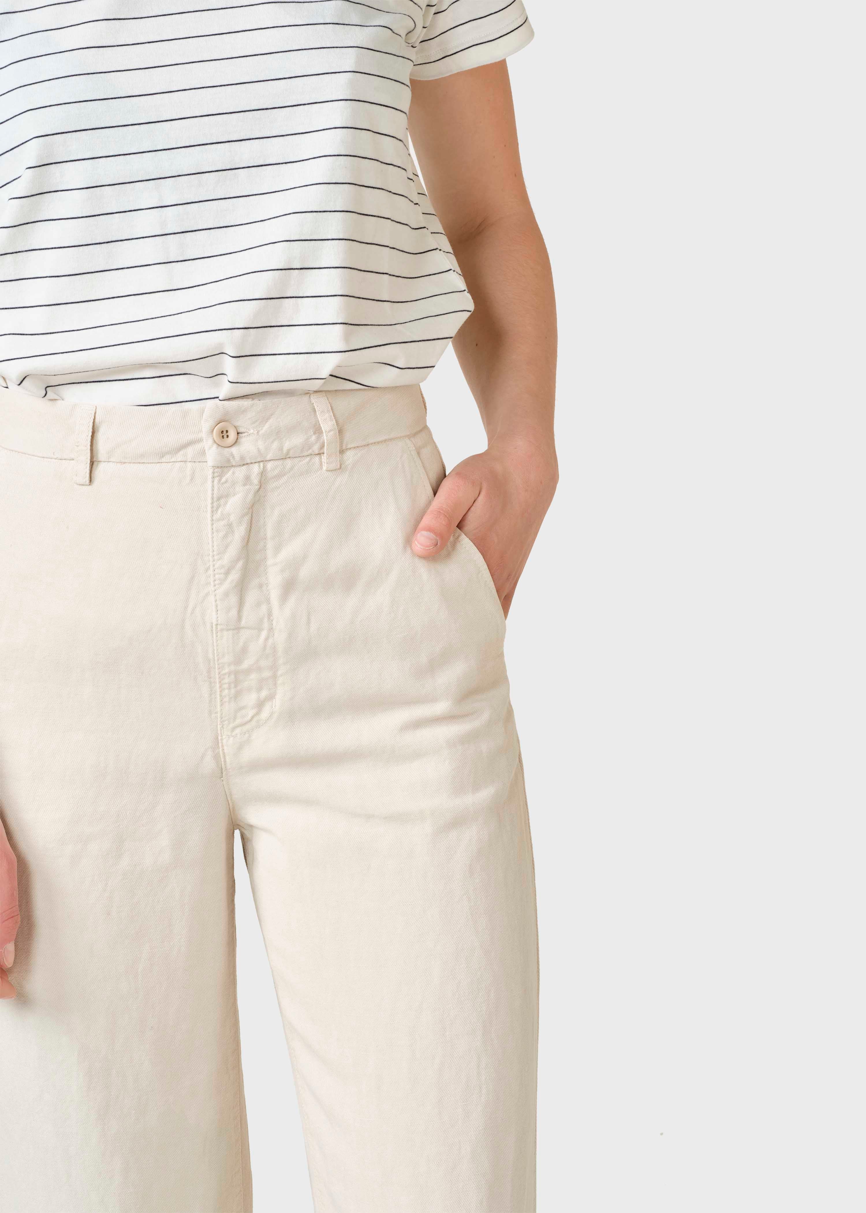 Lydia Lyocell Pants - Pastel Sand
