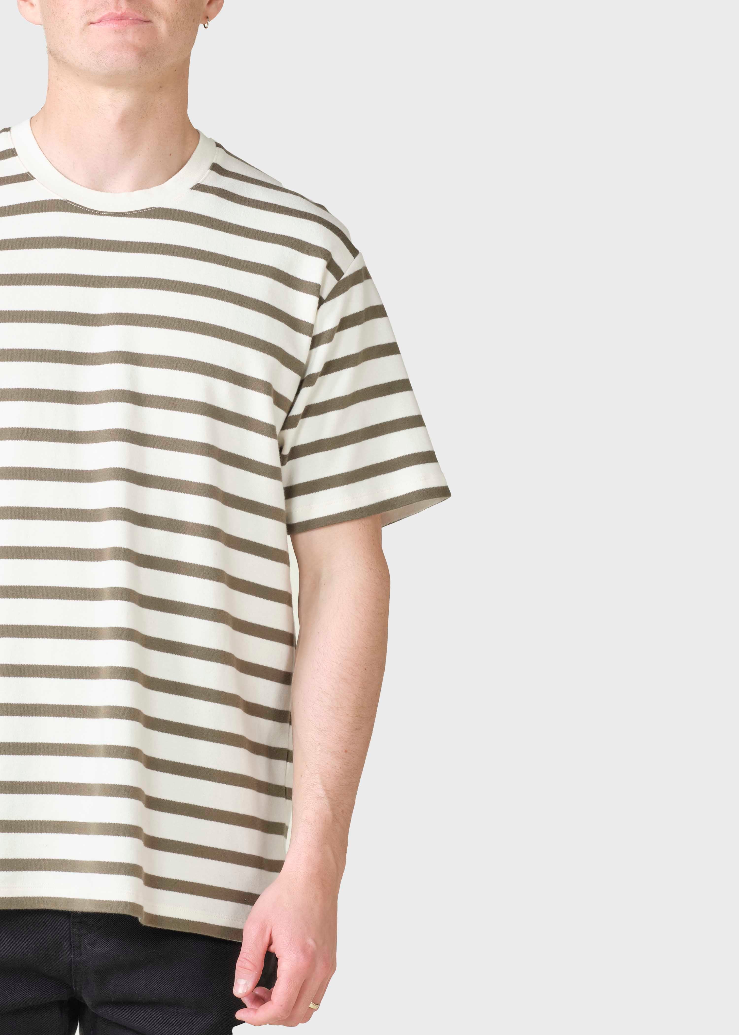 Mateo Tee - Cream/olive