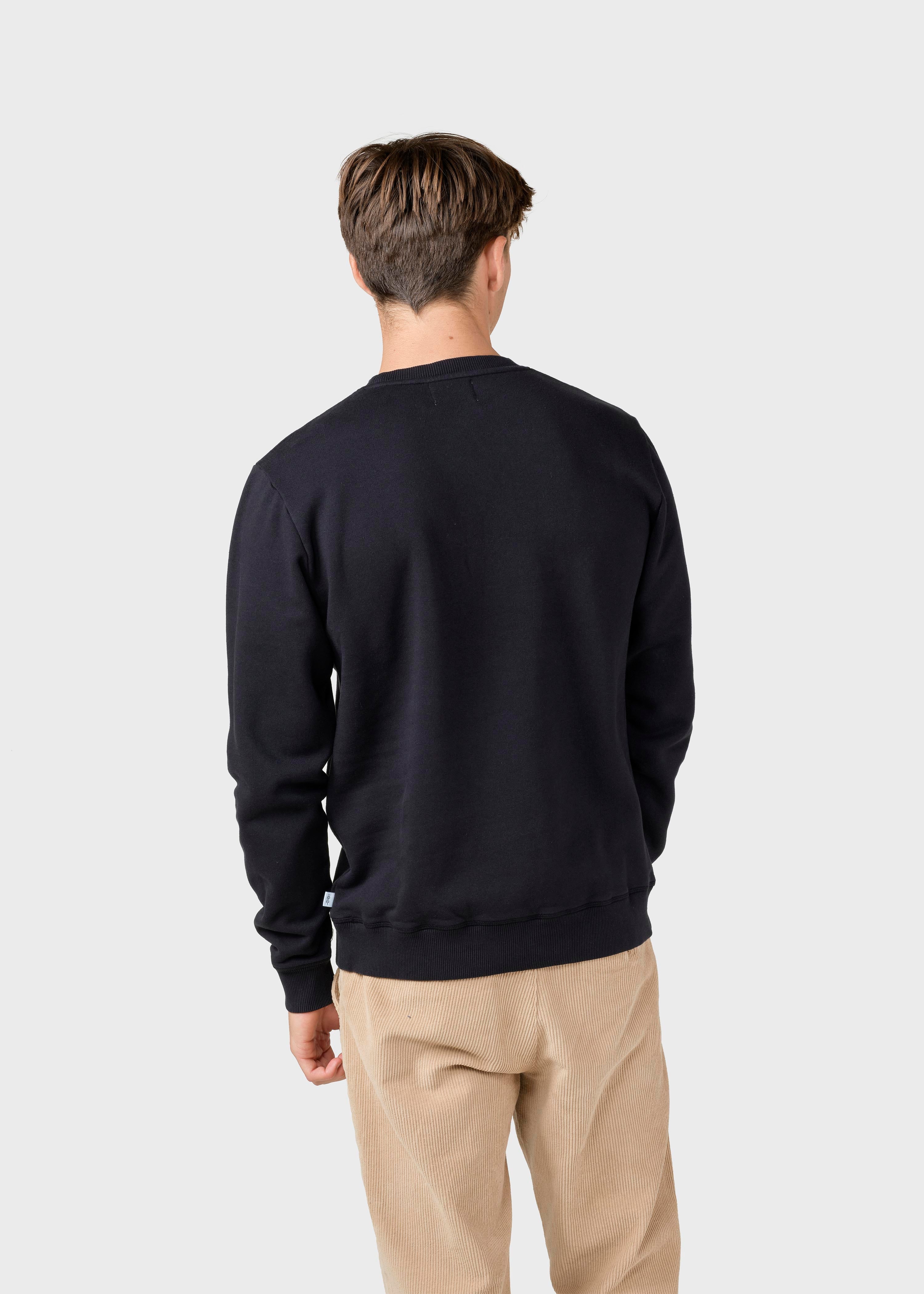 Mens Logo Crew - Black