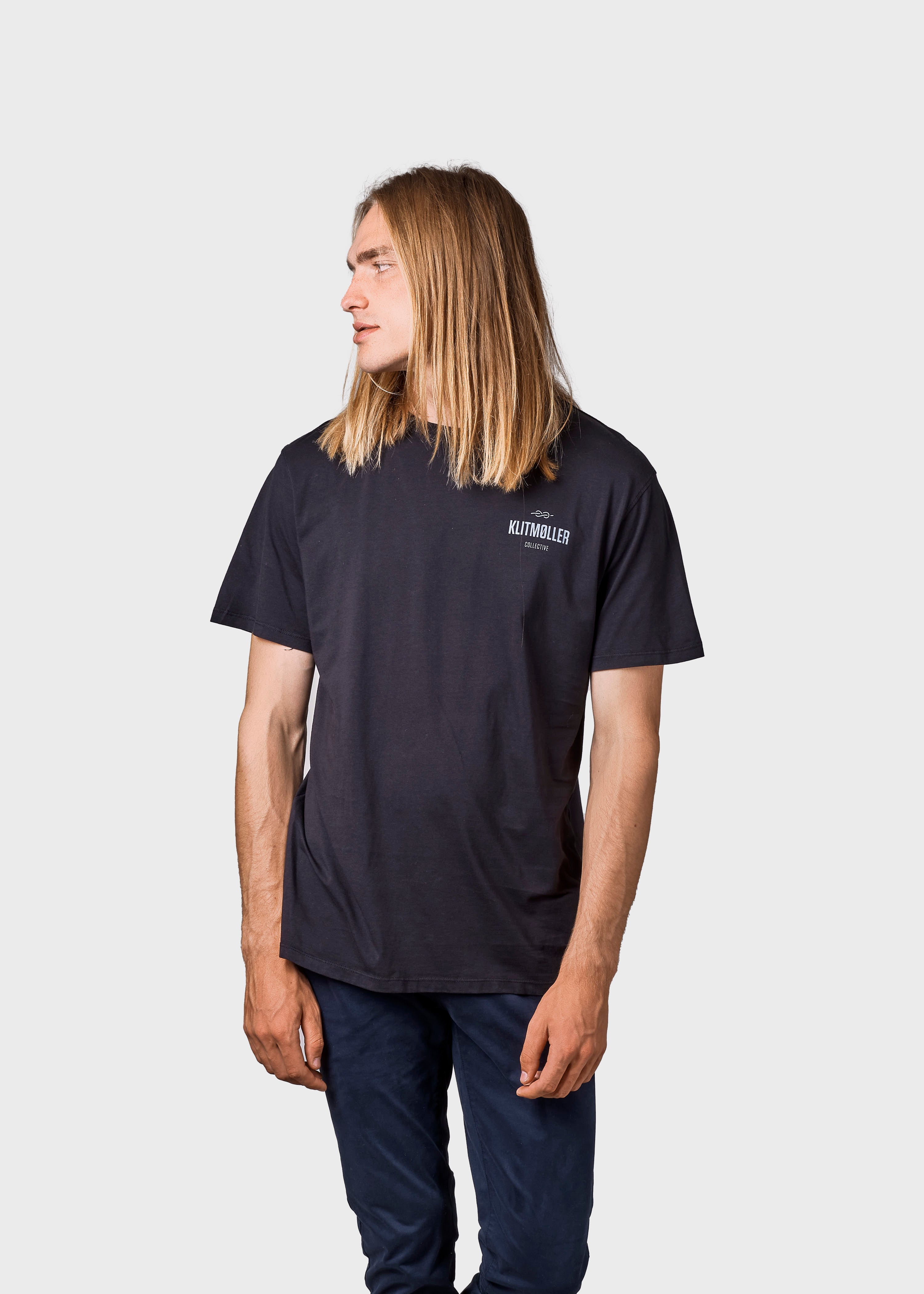 Mens Small Logo Tee - Black