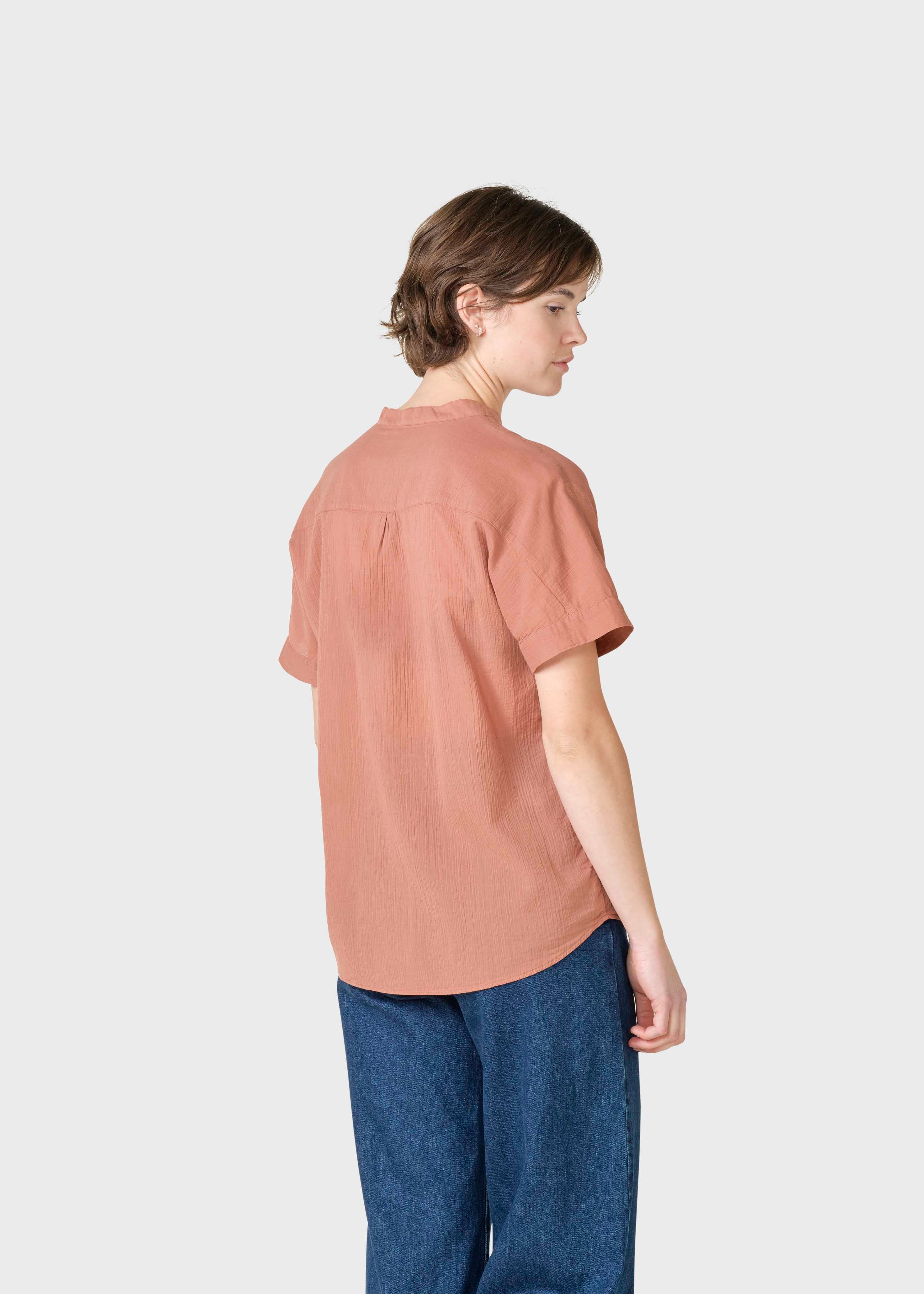 Chemise Mille S/s - Sienne brûlée