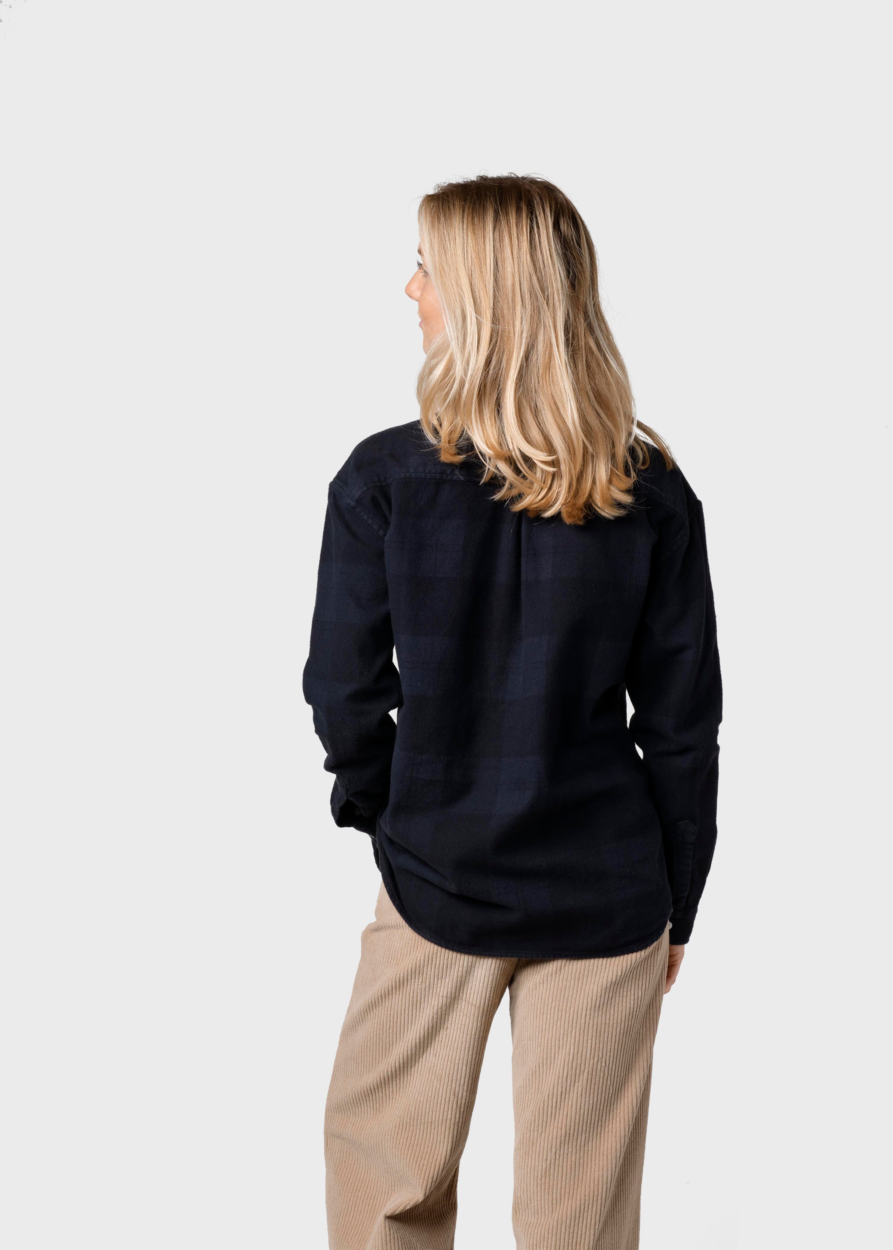 Mynthe Checked Shirt - Navy/black