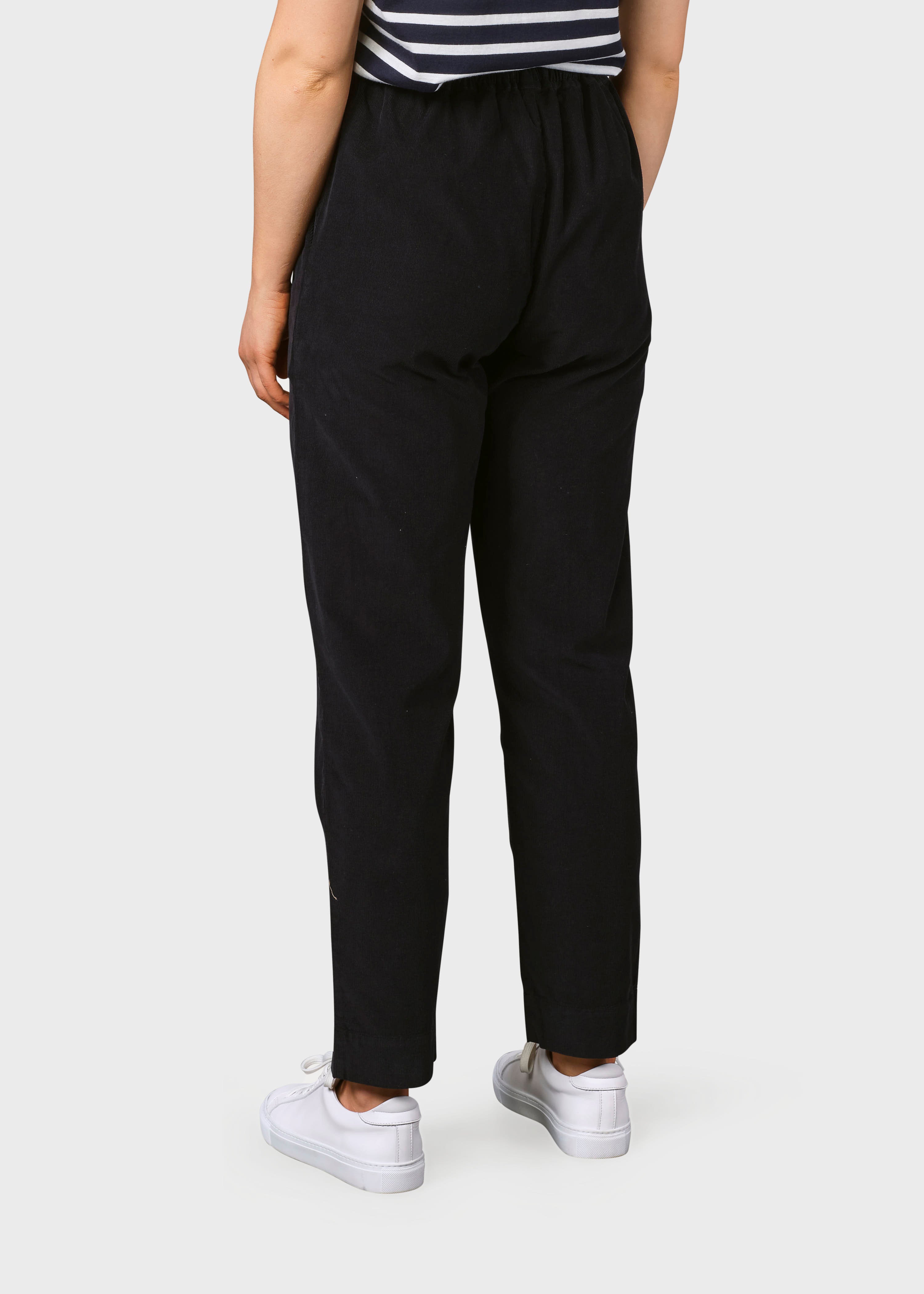 Nicoline Corduroy Pants - Black