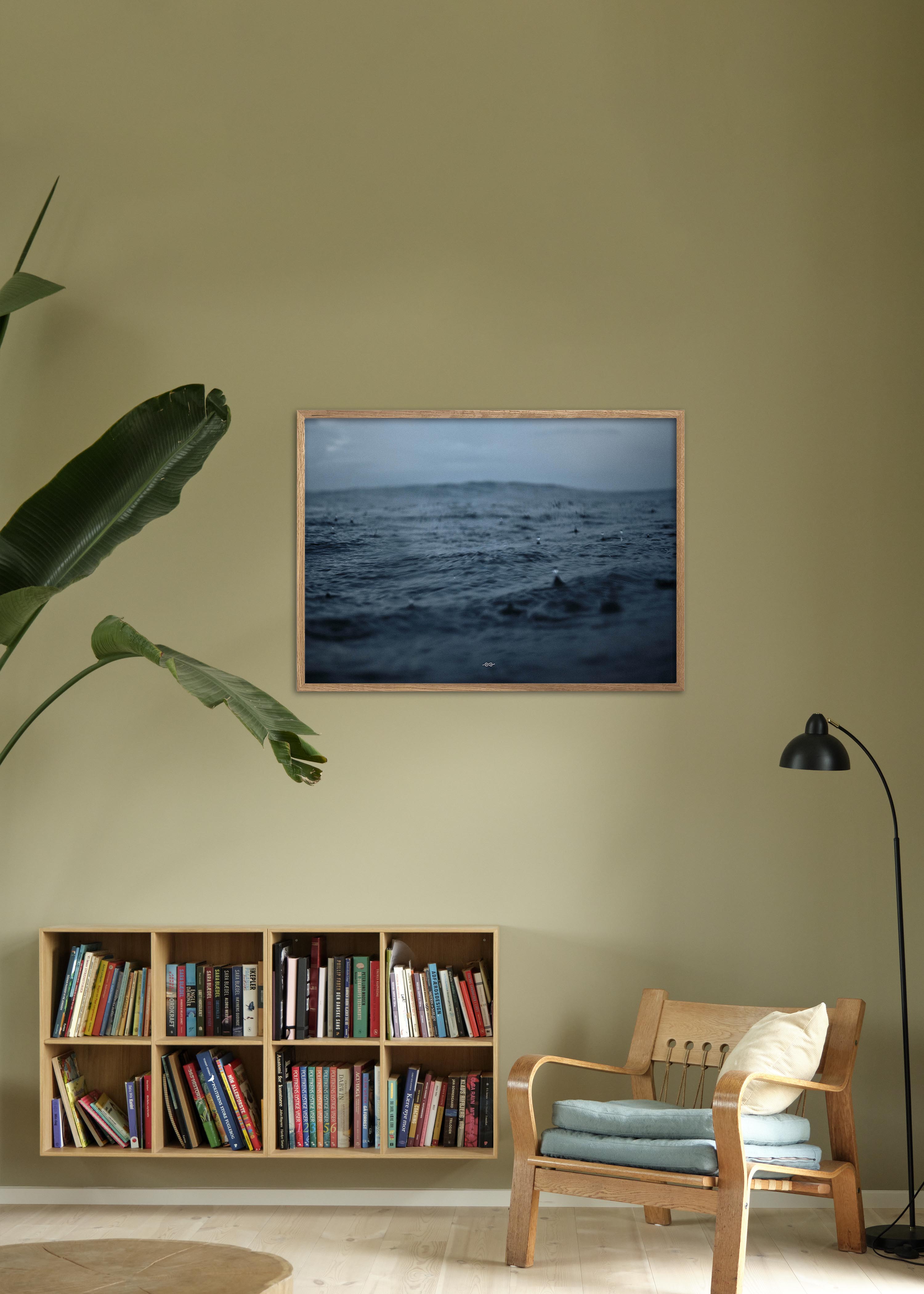 Ocean Raindrops 50x70 - Poster